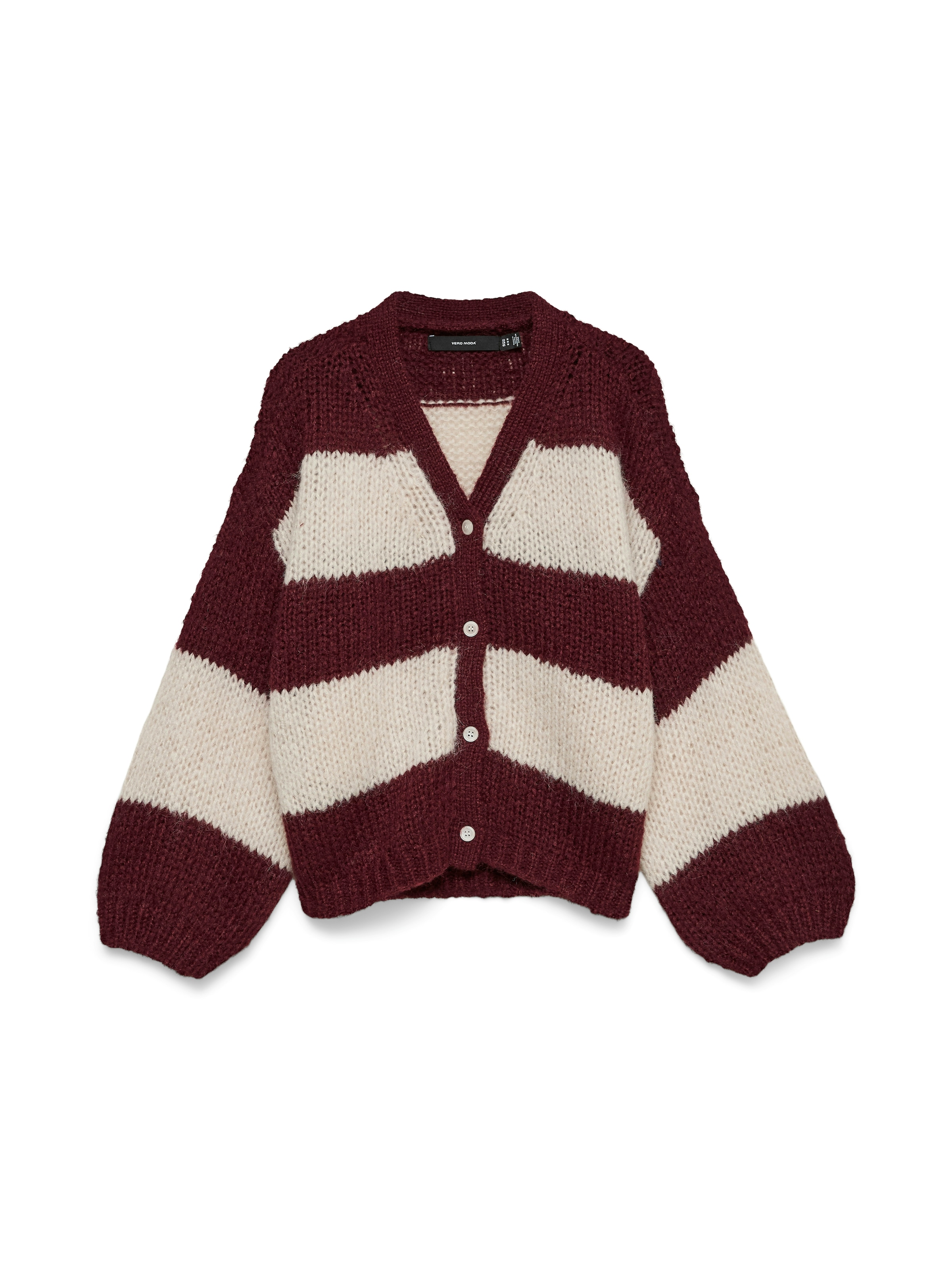 Vero Moda Strickjacke »VMMAYBE LS V-NECK BUTTON CARDIGAN NOOS« Kunstfaser