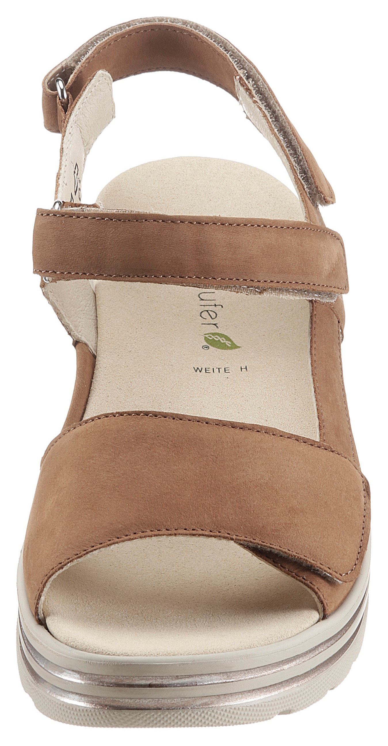 Waldläufer Riemchensandale »H-MICHELLE«, Sommerschuh, Sandalette, Keilabsatz, mit Luftkammernsohle, H-Weite