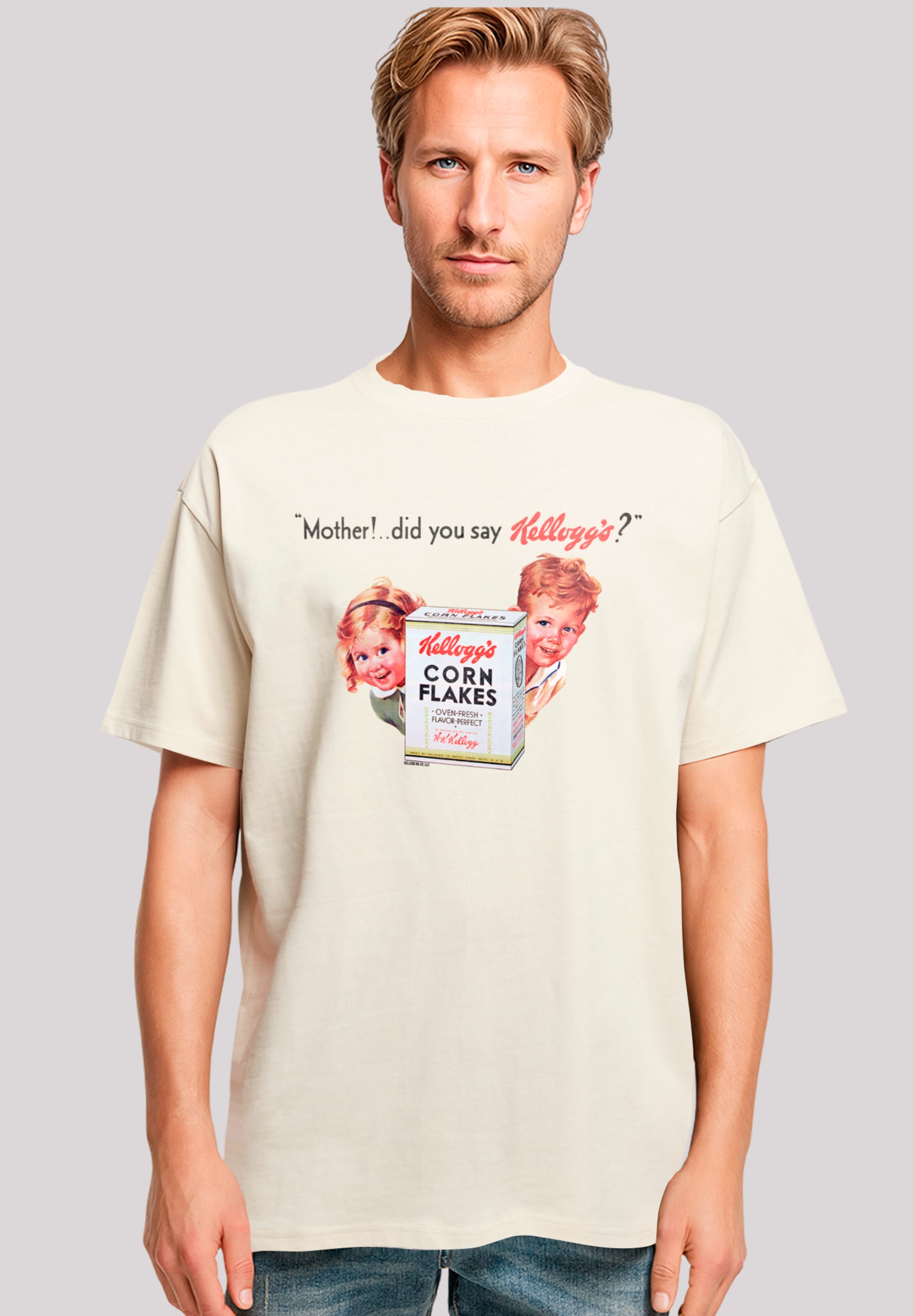 F4NT4STIC T-Shirt "Kelloggs Corn Flakes Vintage Kids Advert" Premium Qualit günstig online kaufen
