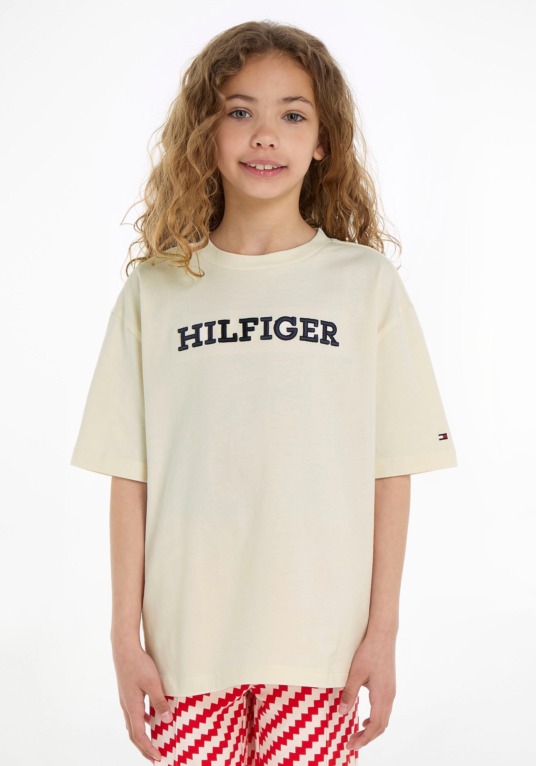 TOMMY HILFIGER Marškinėliai »U MONOTYPE TEE S/S« su g...