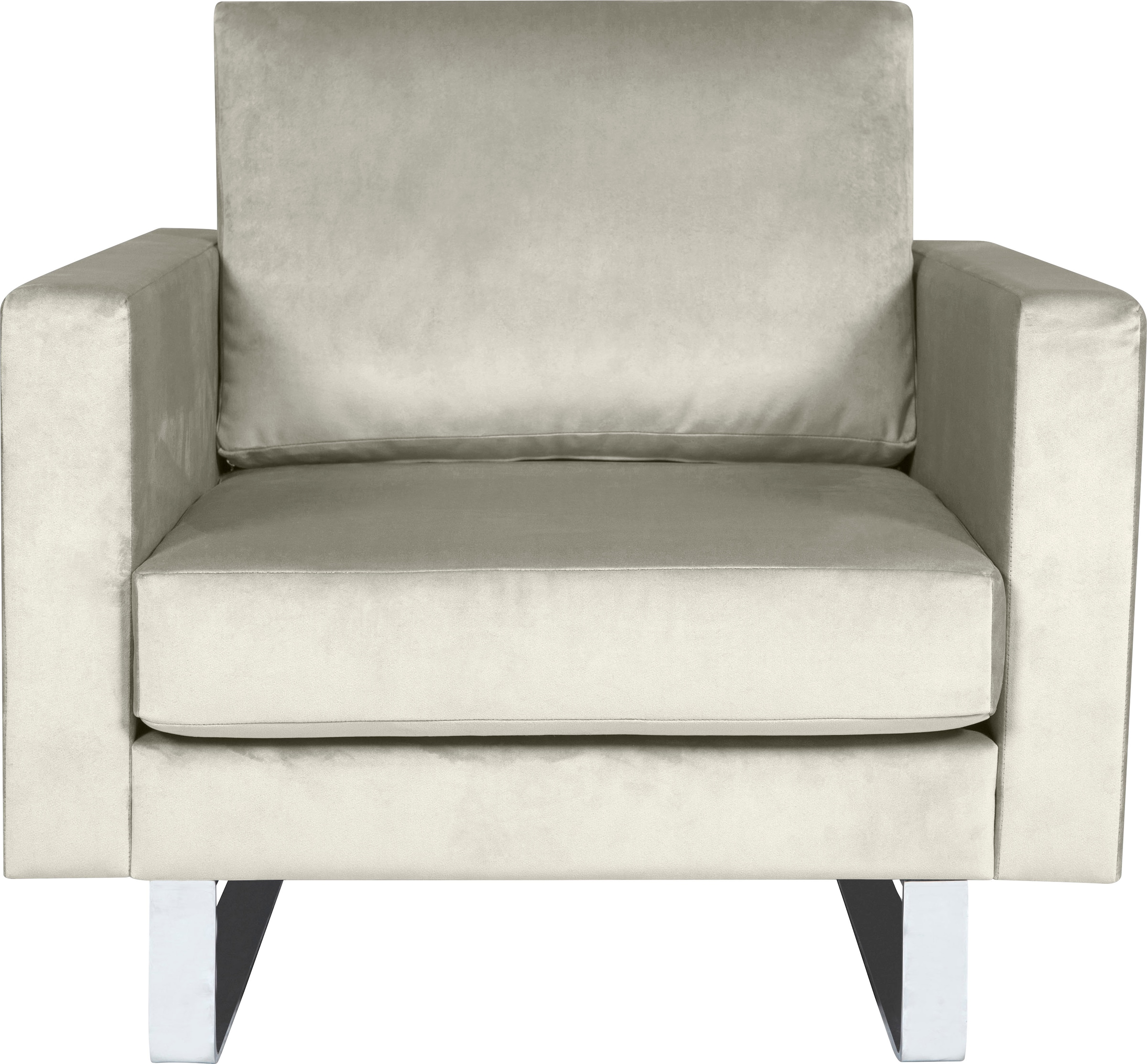 Alte Gerberei Sessel | mit Metallkufen »Velina«, BAUR
