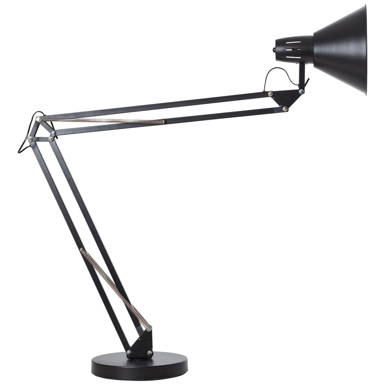 Brilliant Stehlampe »Winston«, 1 flammig-flammig, Ø günstig Metall, 176 Kopf, cm Höhe, schwenkbarer schwarz cm, kaufen 32 E27, XXL, BAUR 
