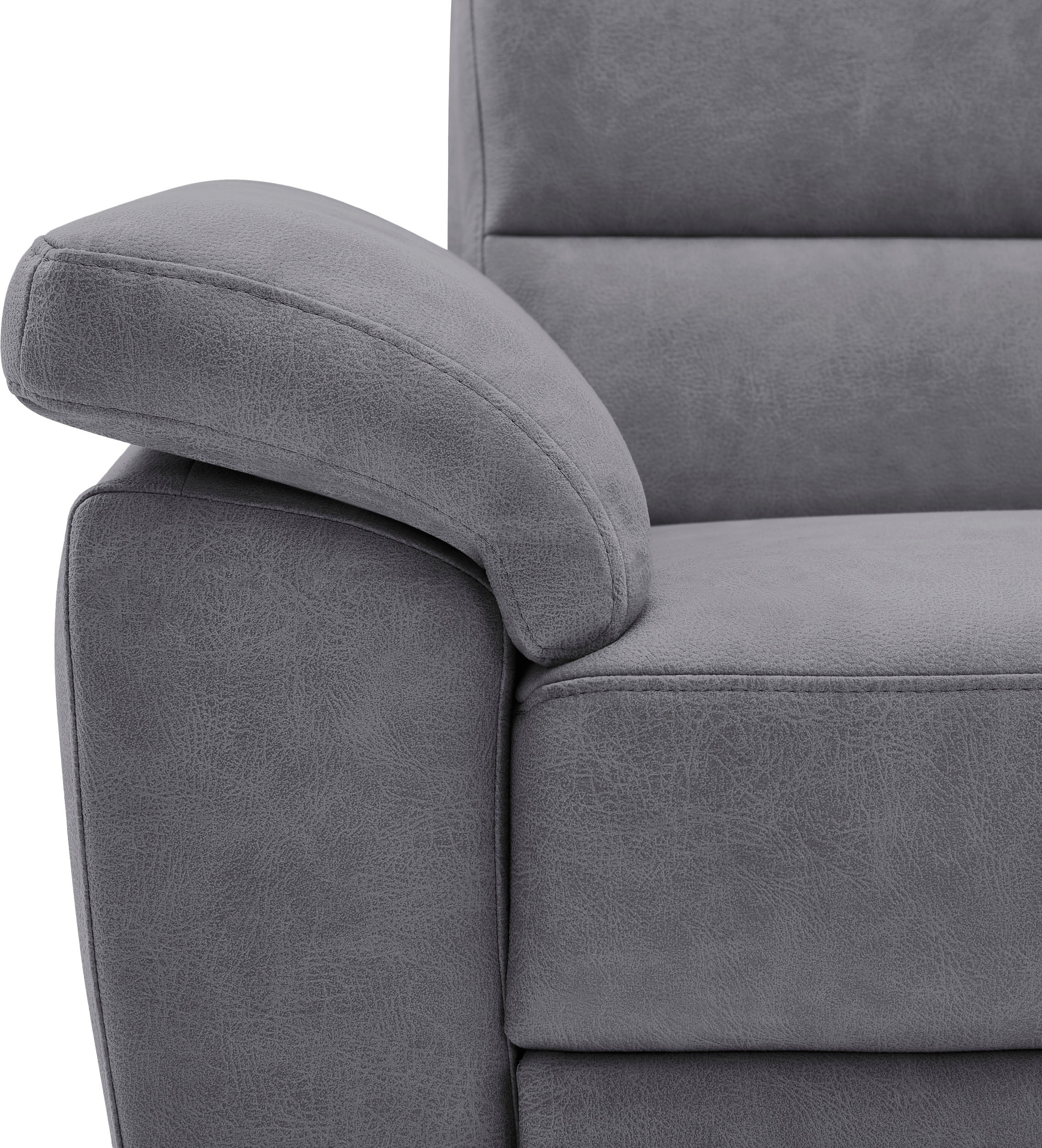 CALIZZA INTERIORS Wohnlandschaft »Onyx U-Form«, (3 St.), wahlweise mit Bettfunktion und Bettkasten