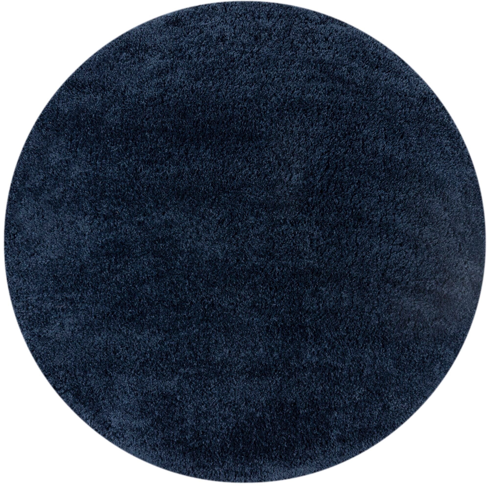 FLAIR RUGS Hochflor-Teppich »Feather«, rund, 40 mm Höhe