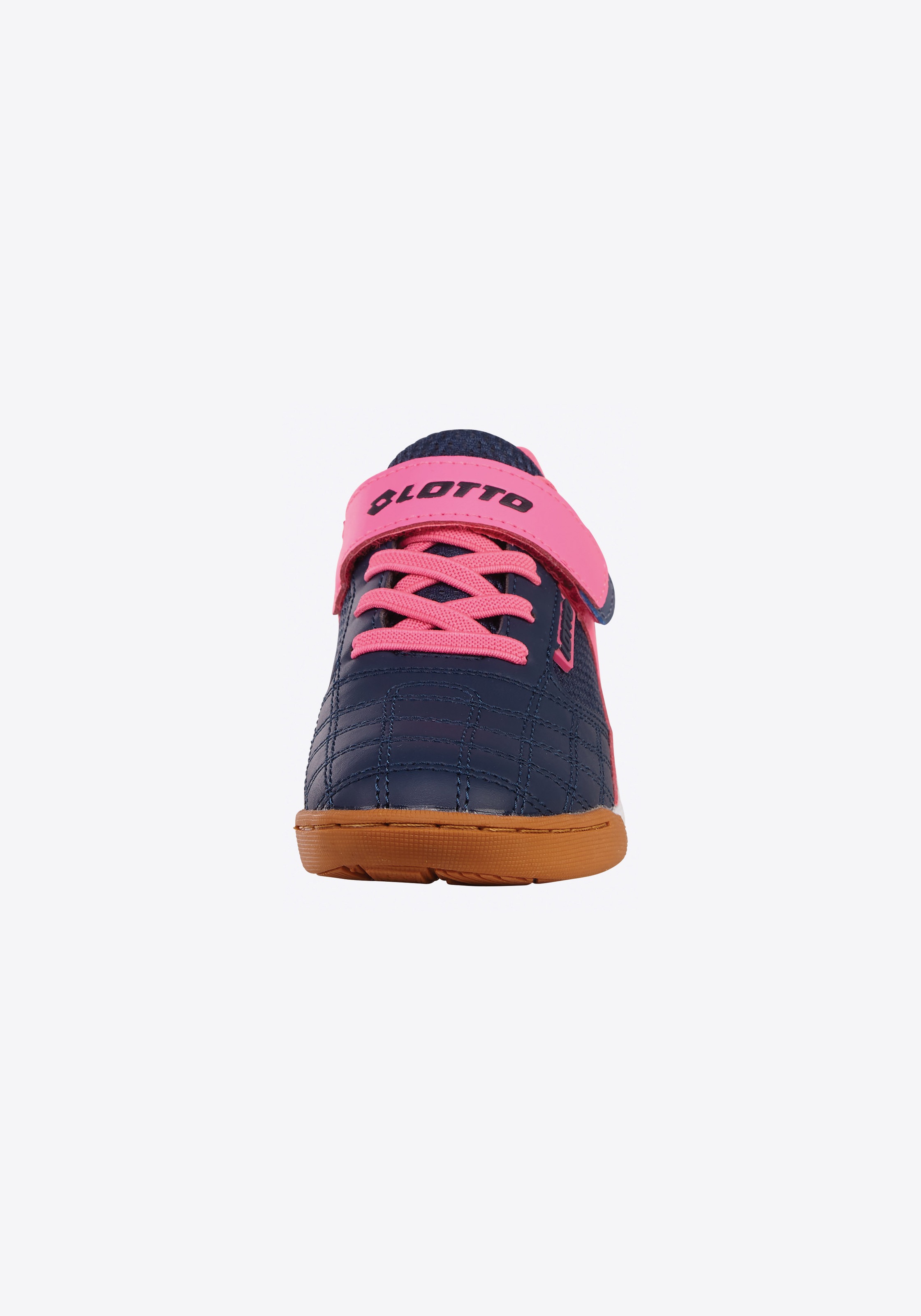 Hallenschuh LOTTO, Mädchen, Gr. 25, bunt (navy, fr.pink), Kunstfaser, Synthetik, mehrfarbig, Schuhe Hallenschuh, - mit nicht-färbender Sohle 3