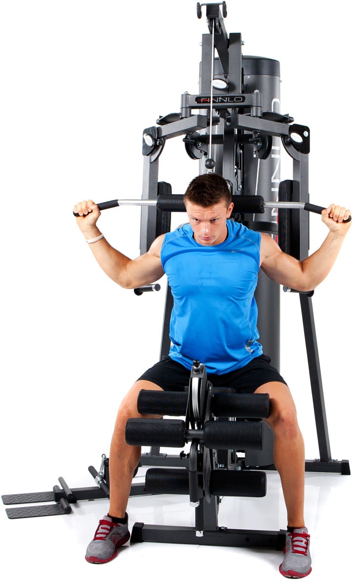 Finnlo by Hammer Kraftstation »Autark 1500«, 1 Gewichtsblöcke, (Butterflystange, Latzug, Ruderfunktion und mehr), multifunktionale Fitnessstation, max. Trainingsgewicht 100 kg
