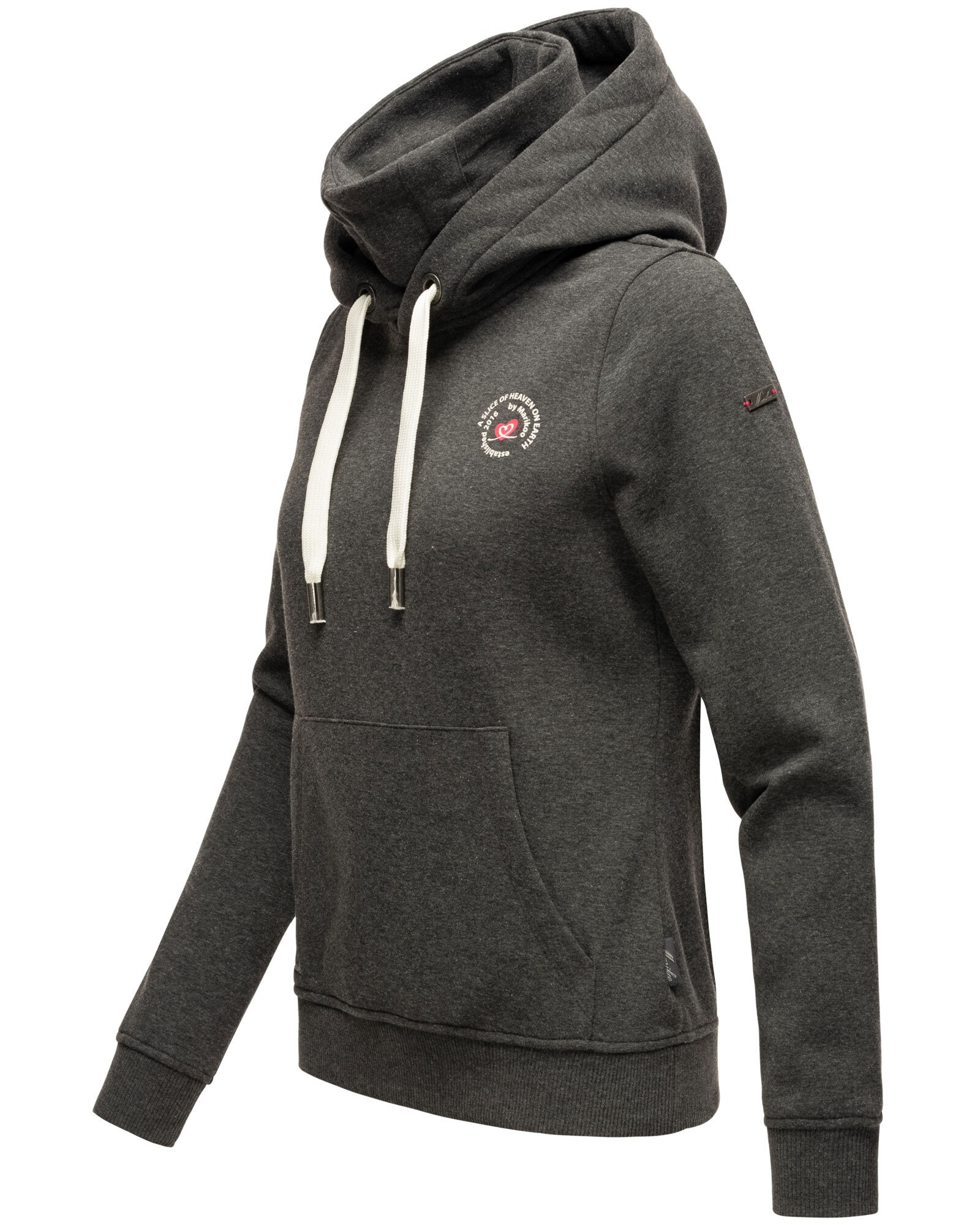 Marikoo Kapuzenpullover »Chihiroo«, Kapuzenpullover mit warmem Innenkragen