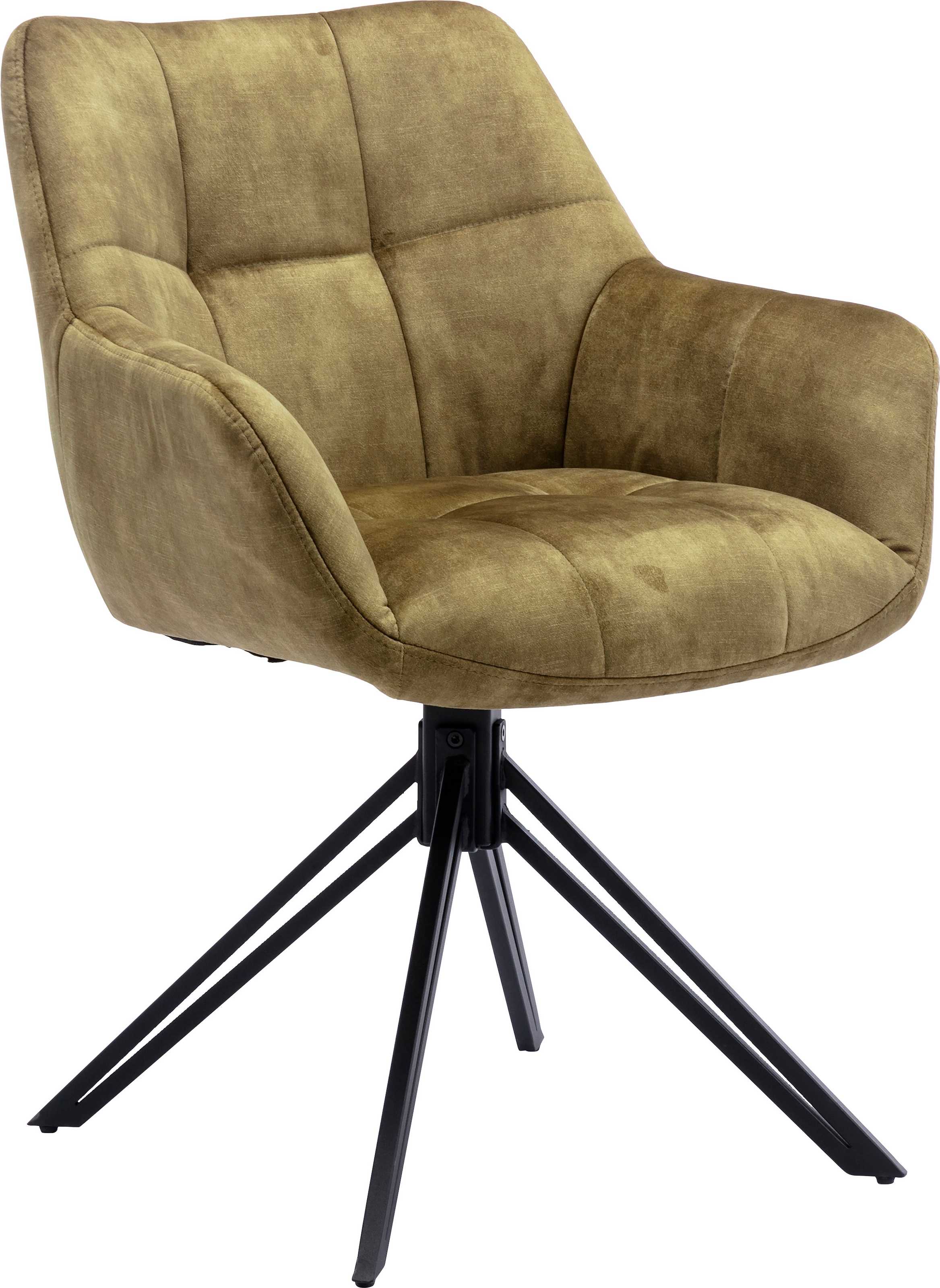 Home affaire "Soller" (Set) 2 Stk.Luxus-Microfaser Bezug, 180 drehbar, Metallgestell