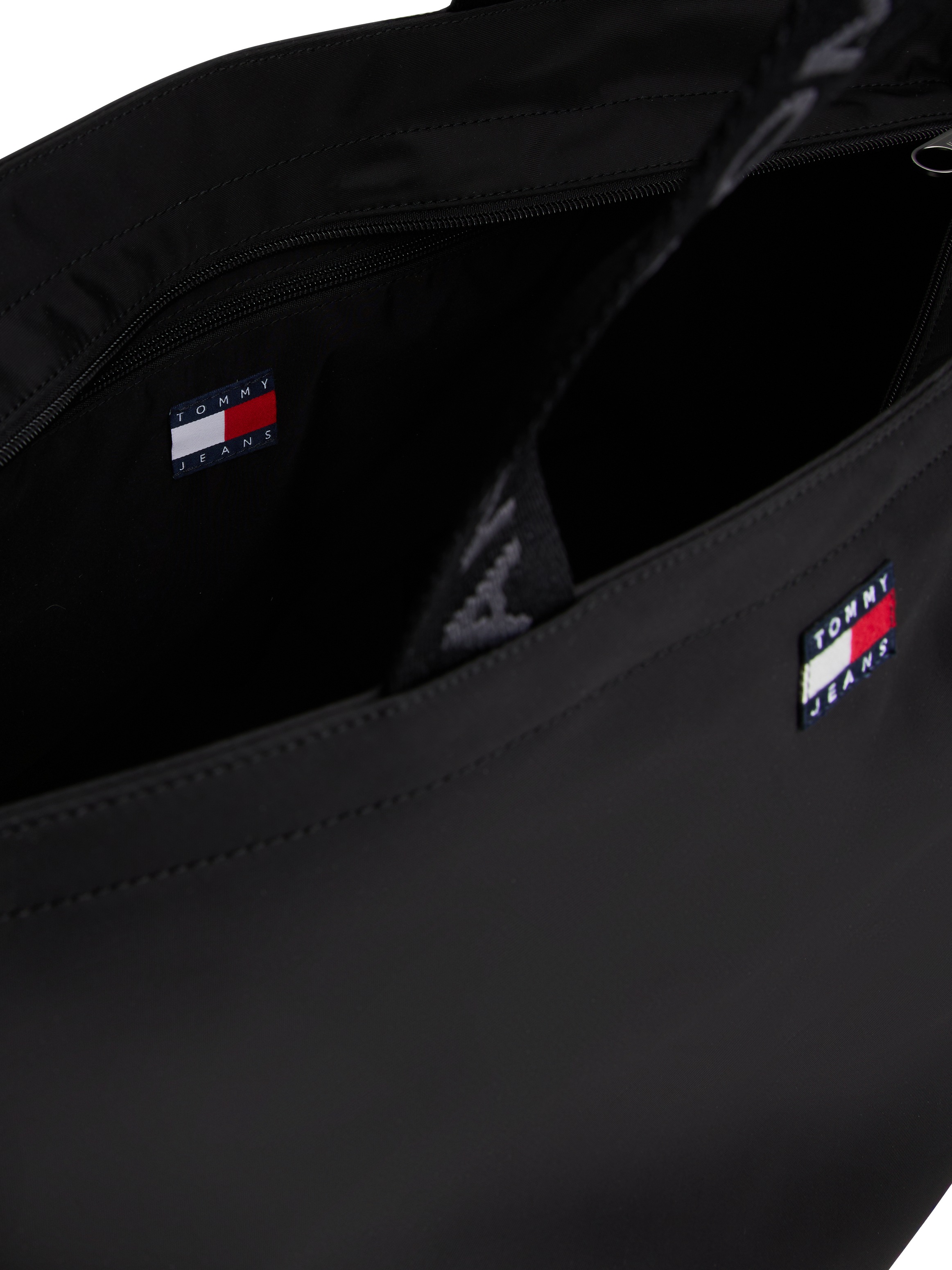 Tommy Jeans Tragetasche »TJW ESS DAILY TOTE«, Damen Umhängetasche, Shopper mit Logoflagge