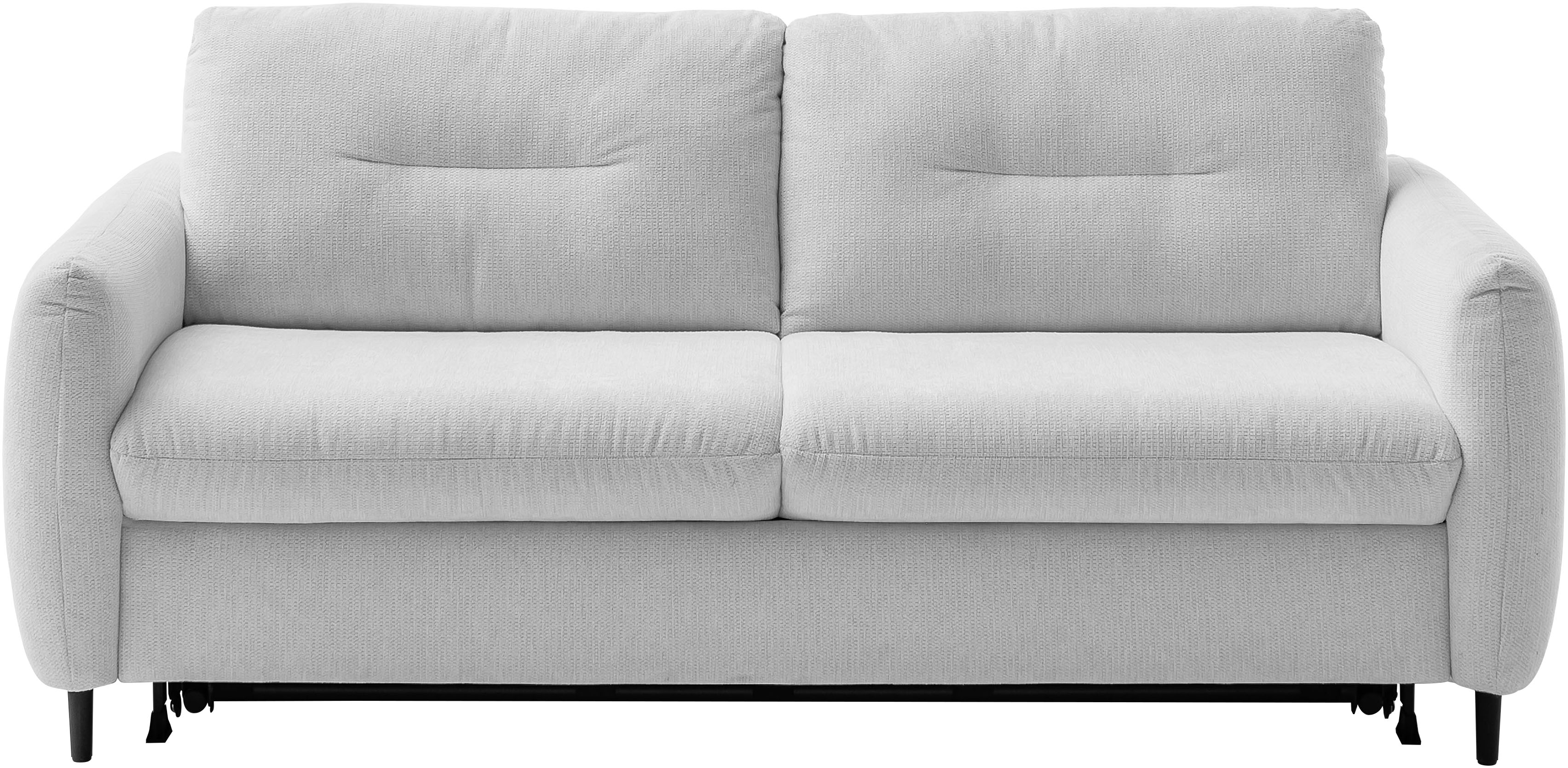 Home affaire 2-Sitzer "Clevina, Dauer-Schlafsofa mit Kaltschaummatratze, Breite 176 cm" Sofa & Bett in einem – kinderleicht ausklappbar & freistellbar im Raum