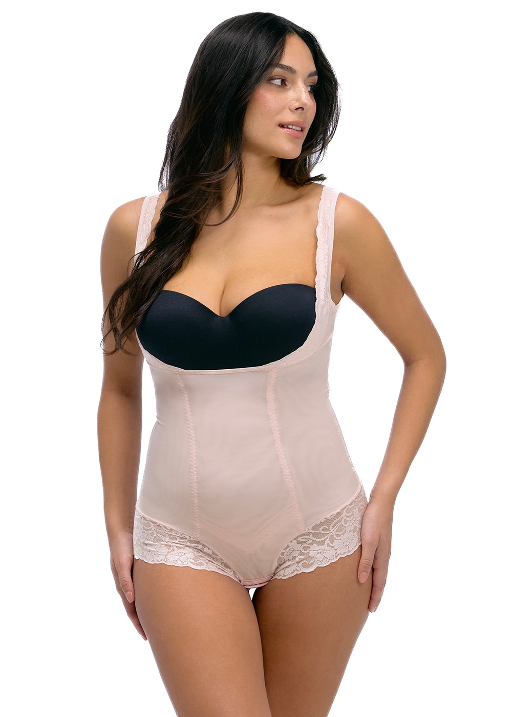 MAGIC Bodyfashion Shaping-Body "Super Control Body" verleiht der Brust und dem Po ein dezentes Lifting