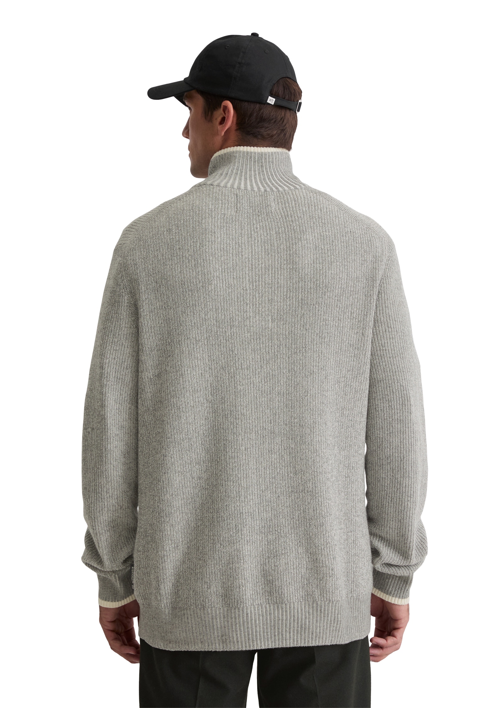 Marc O'Polo Troyer lässiger Bi-Color-Effekt