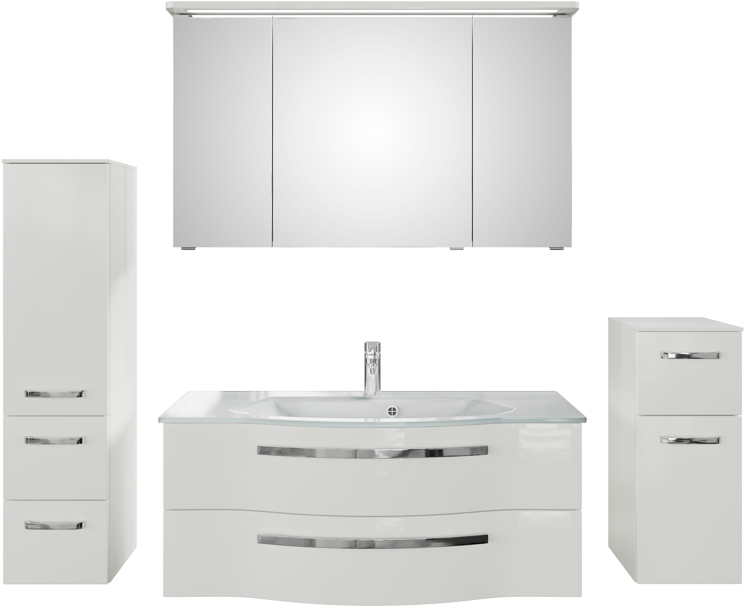 Saphir Badmöbel-Set "Serie 4005", (Set, 5 St.), Badmöbel-Set Serie 4005, vo günstig online kaufen