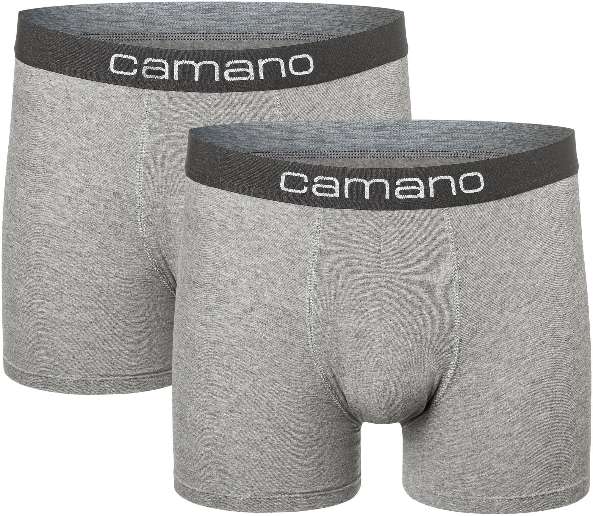 Camano Boxershorts »comfort«, (6er Pack), mit Stretch-Logobund