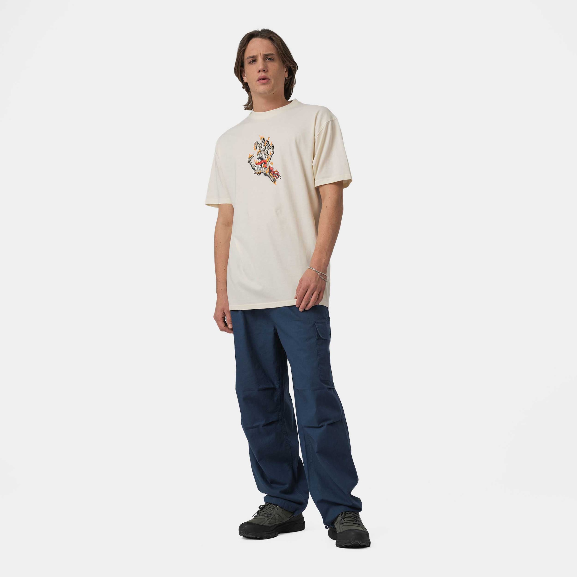 Santa Cruz T-Shirt »BURNT BONE HAND T-SHIRT«, (1 tlg.)