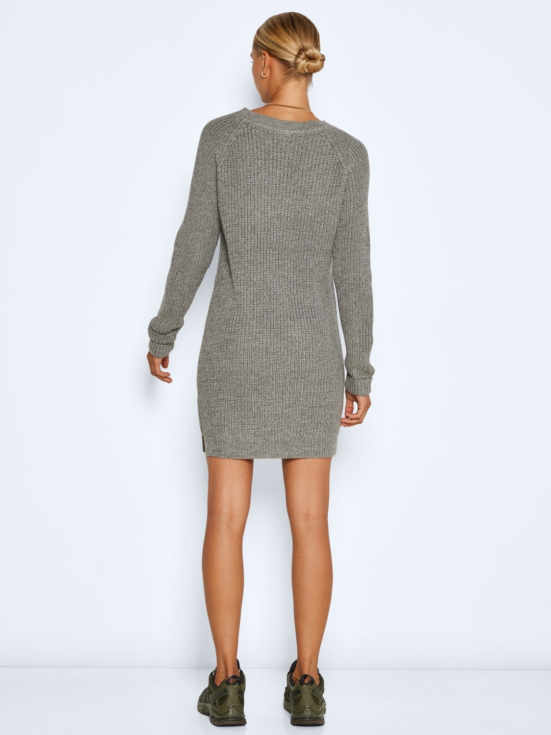 Noisy may Strickkleid »NMSIESTA L/S O-NECK KNIT DRESS NOOS«