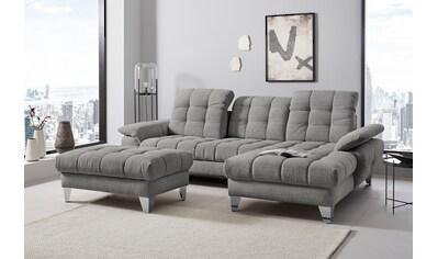 Places of Style Ecksofa »Bardi Luxus«, belastbar bis zu 140 kg, incl.... kaufen Places of Style Ecksofa »Bardi Luxus«, belastbar bis zu 140 kg, incl.... kaufen