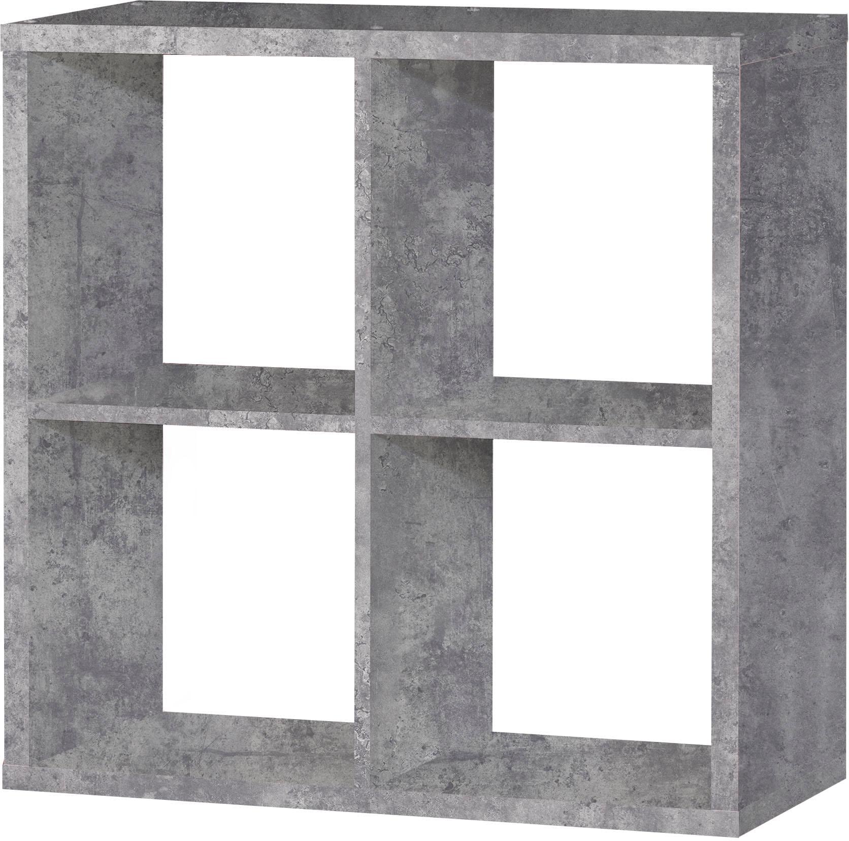 FORTE Standregal "Mauro" Fachgröße 33x33cm, 4 Fächer günstig online kaufen