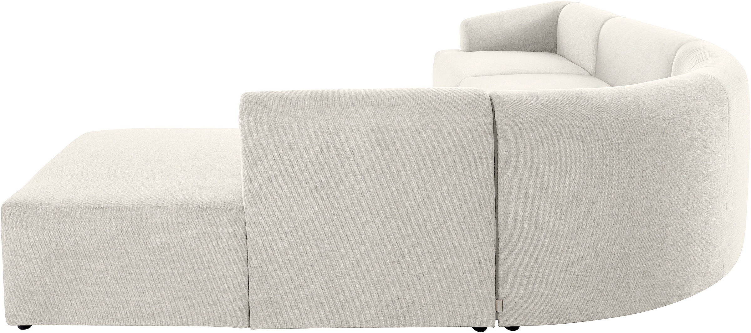 LeGer Home by Lena Gercke Ecksofa »LYZA L-Form links/rechts, Modularsofa, Maße B/T/H: 287/267/74 cm«, als Modul oder separat verwendbar, für individuelle Zusammenstellung