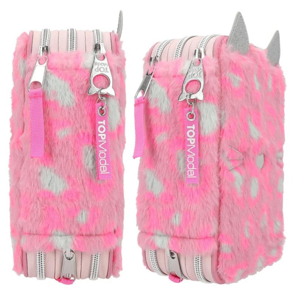 Depesche Buntstift »Federtasche TOPModel 20 x 13 x 7,5 cm pink«