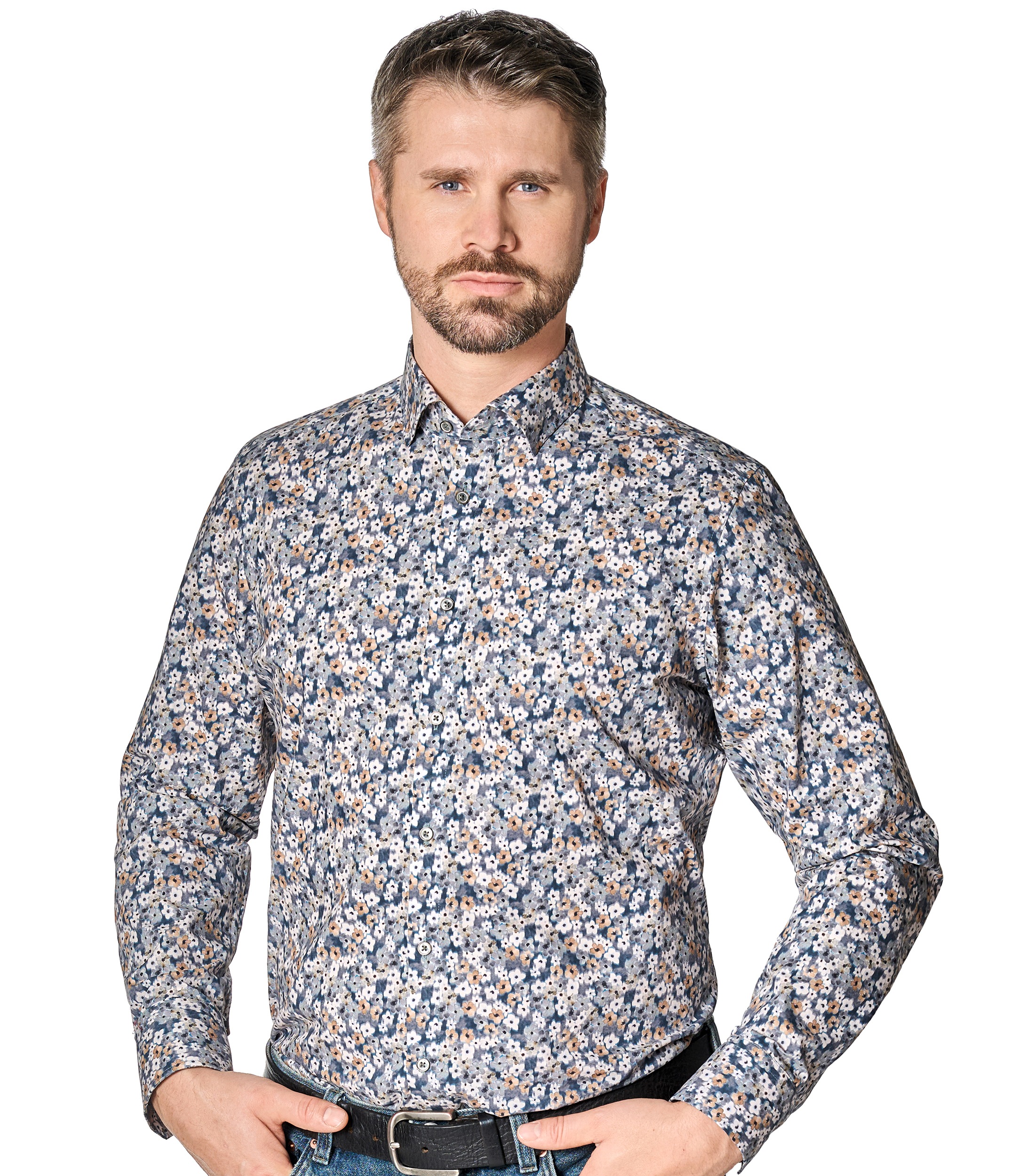 VENTI Businesshemd "VENTI Businesshemd Print" günstig online kaufen