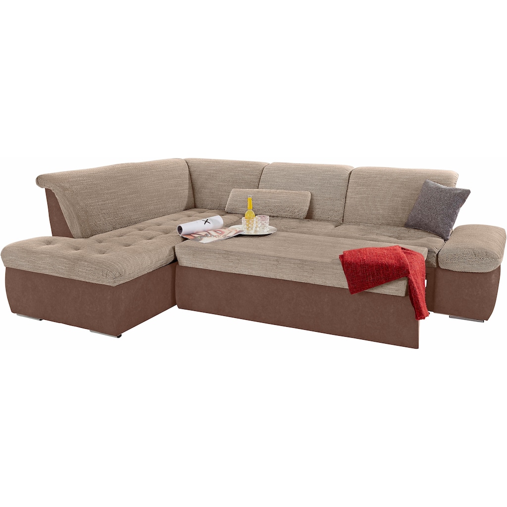 DOMO collection Ecksofa »Aldo L-Form«