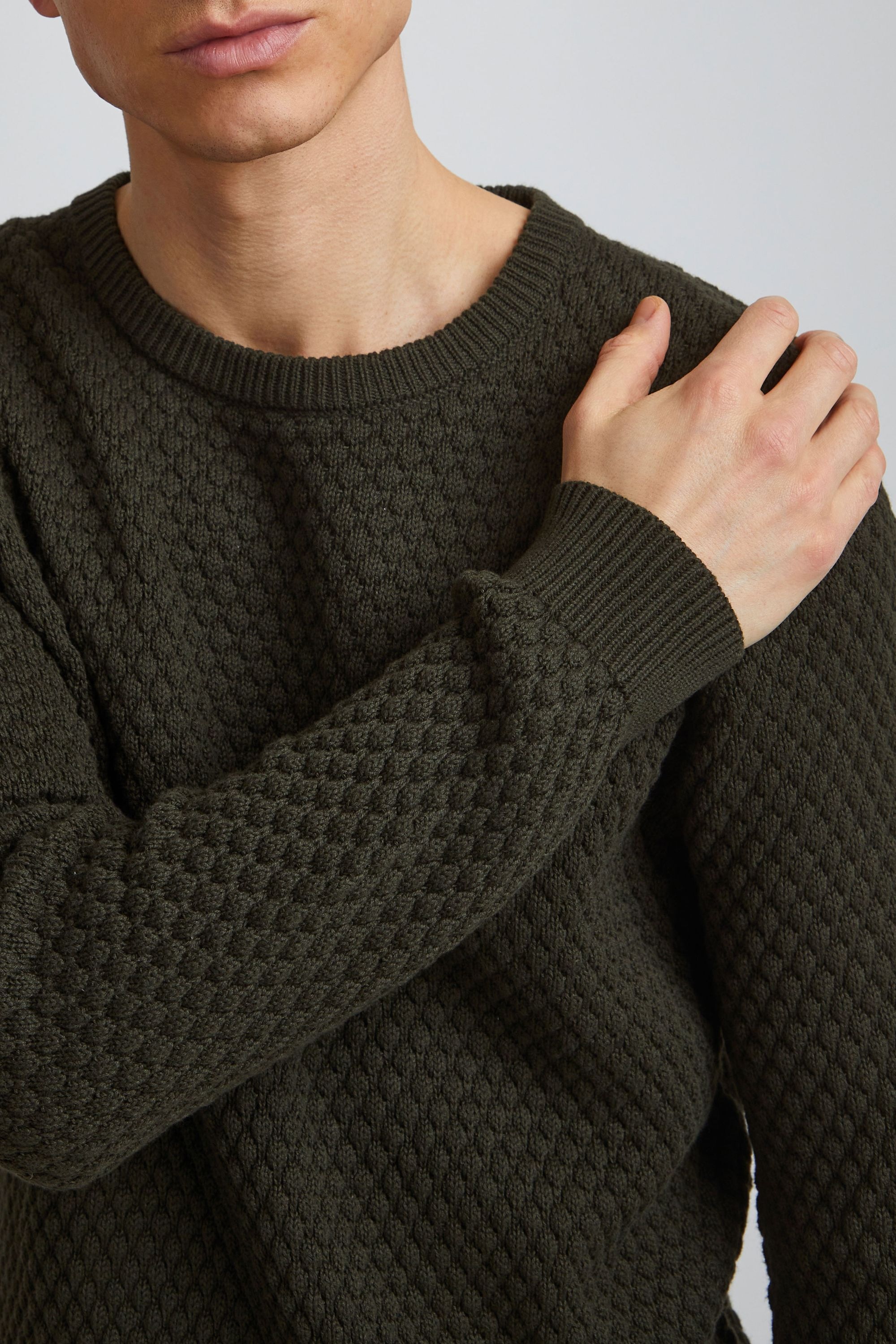 !Solid Strickfleece-Pullover »Strickpullover SDClive«