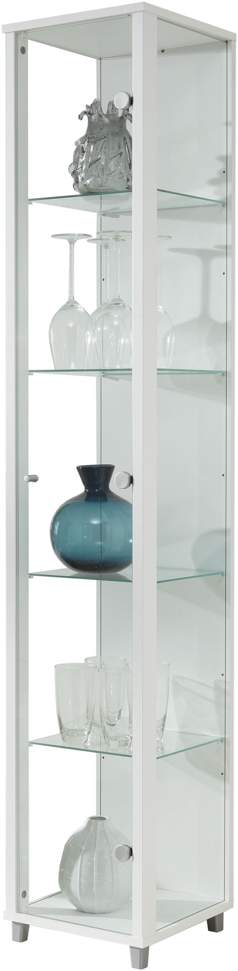 fif möbel Vitrine »OPTIMA Höhe ca. 172 cm«, Standvitrine/Glasvitrine 1x Glastür,perfekt für Sammler,Sammlervitrine