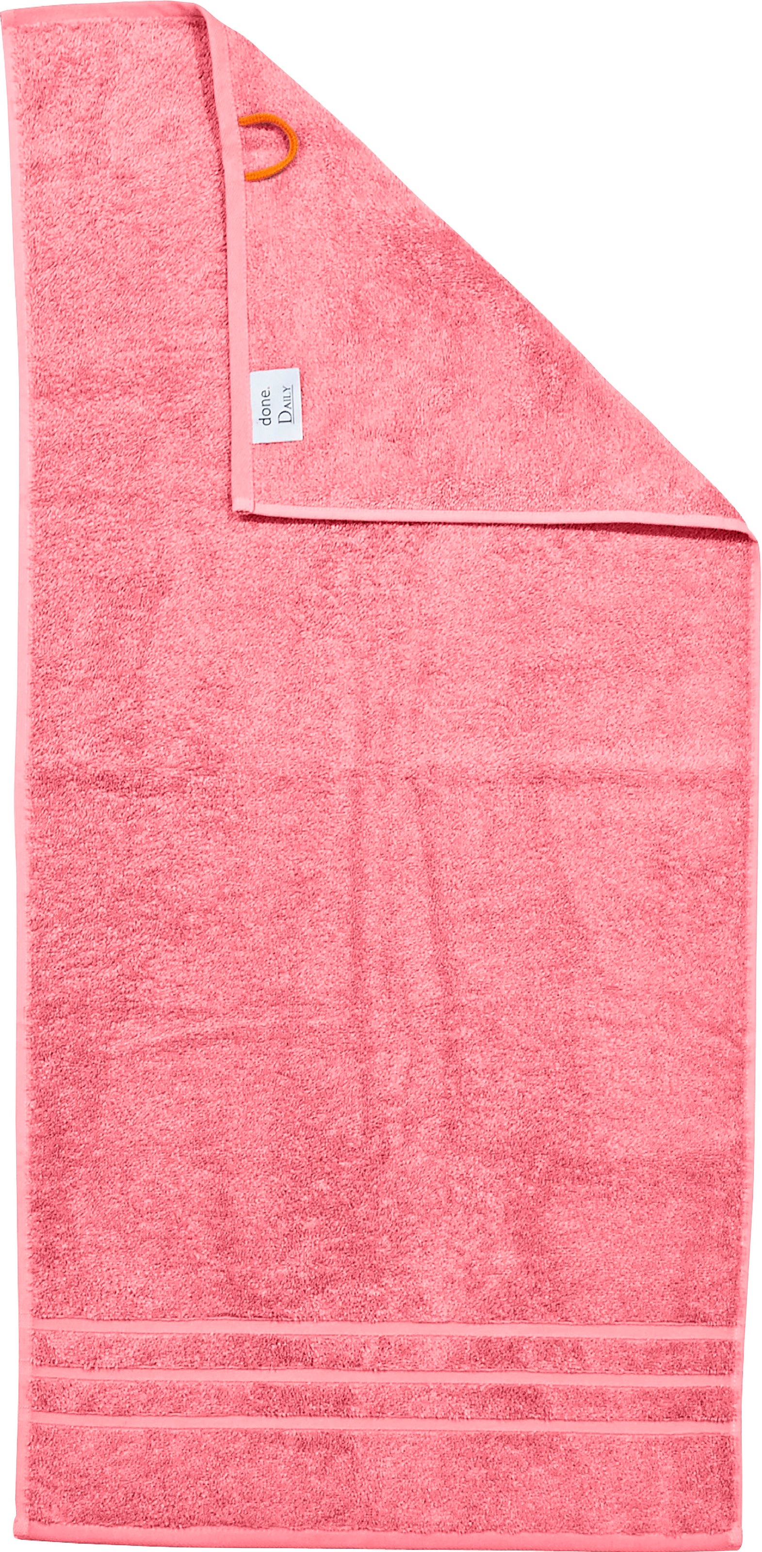 done. Handtuch Set "Daily Uni" Uni Farben, saugfähiges Walkfrottier günstig online kaufen