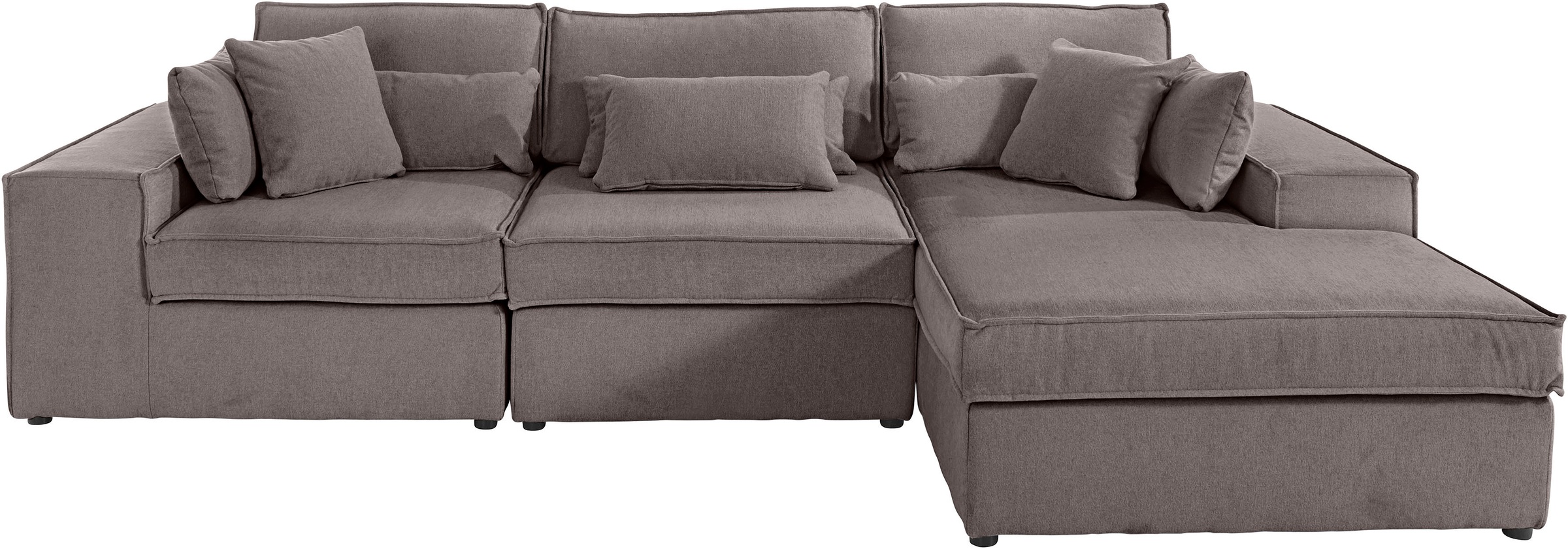 OTTO home Ecksofa "Florid L-Form" 3 Teile, bestehend aus Modulen, viele Bez günstig online kaufen