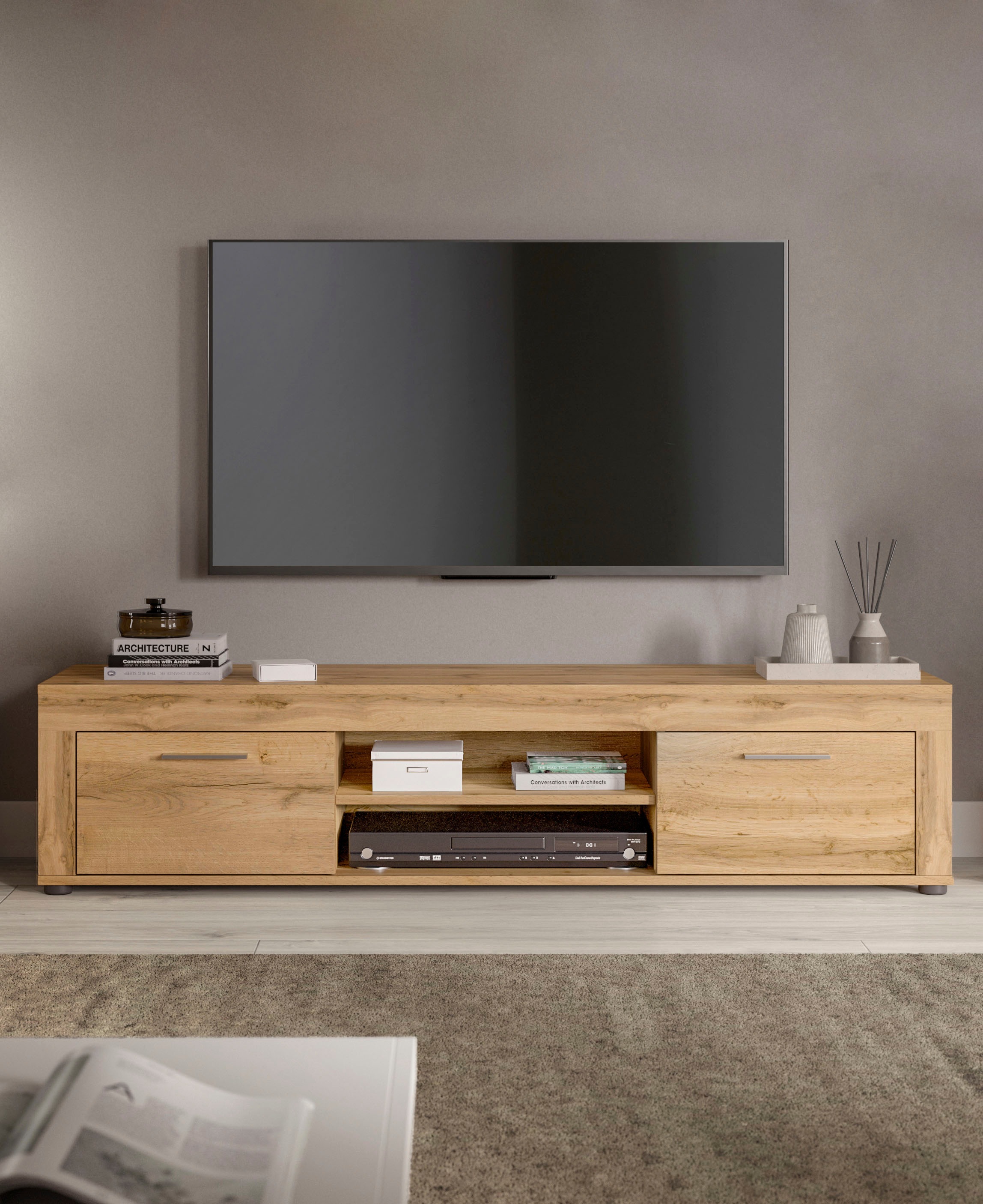 INOSIGN Lowboard "Aosta, Breite 160 cm, in verschiedenen Farbausführungen", günstig online kaufen