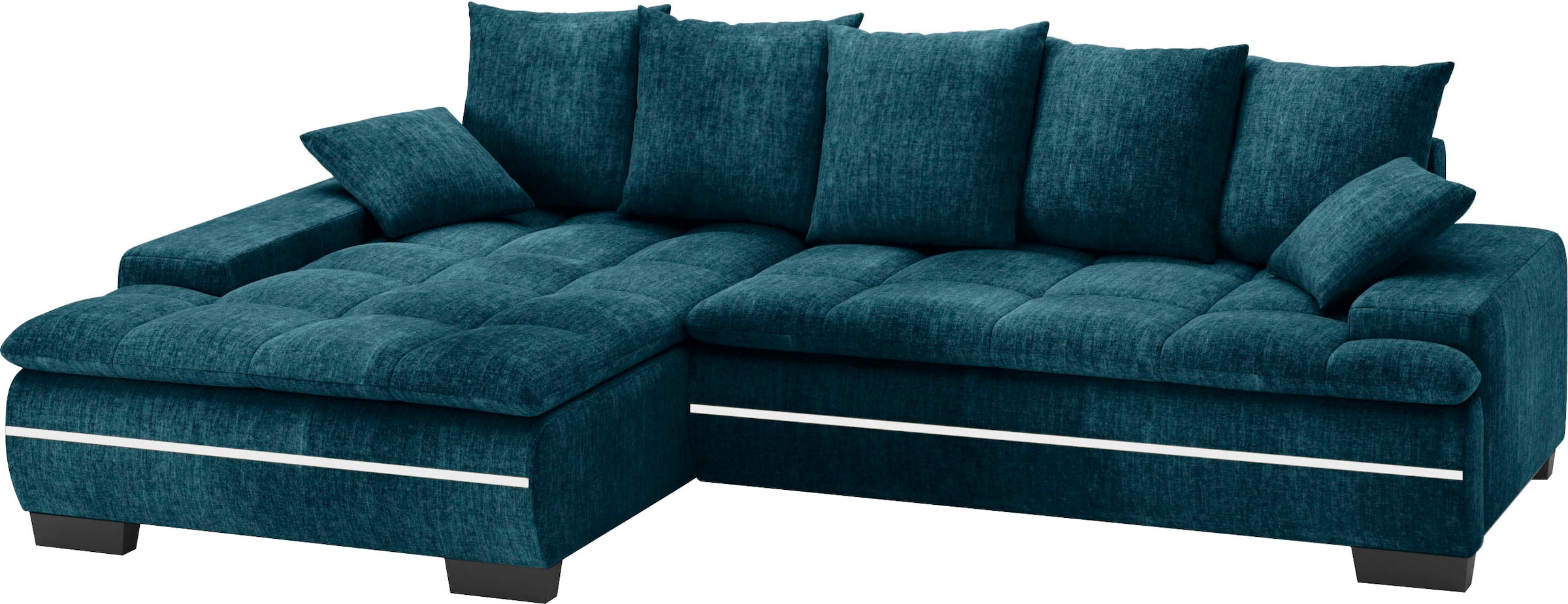 Mr. Couch Ecksofa "Haiti II, L-Form", RGB-LED Beleuchtung, wahlweise mit Ka günstig online kaufen