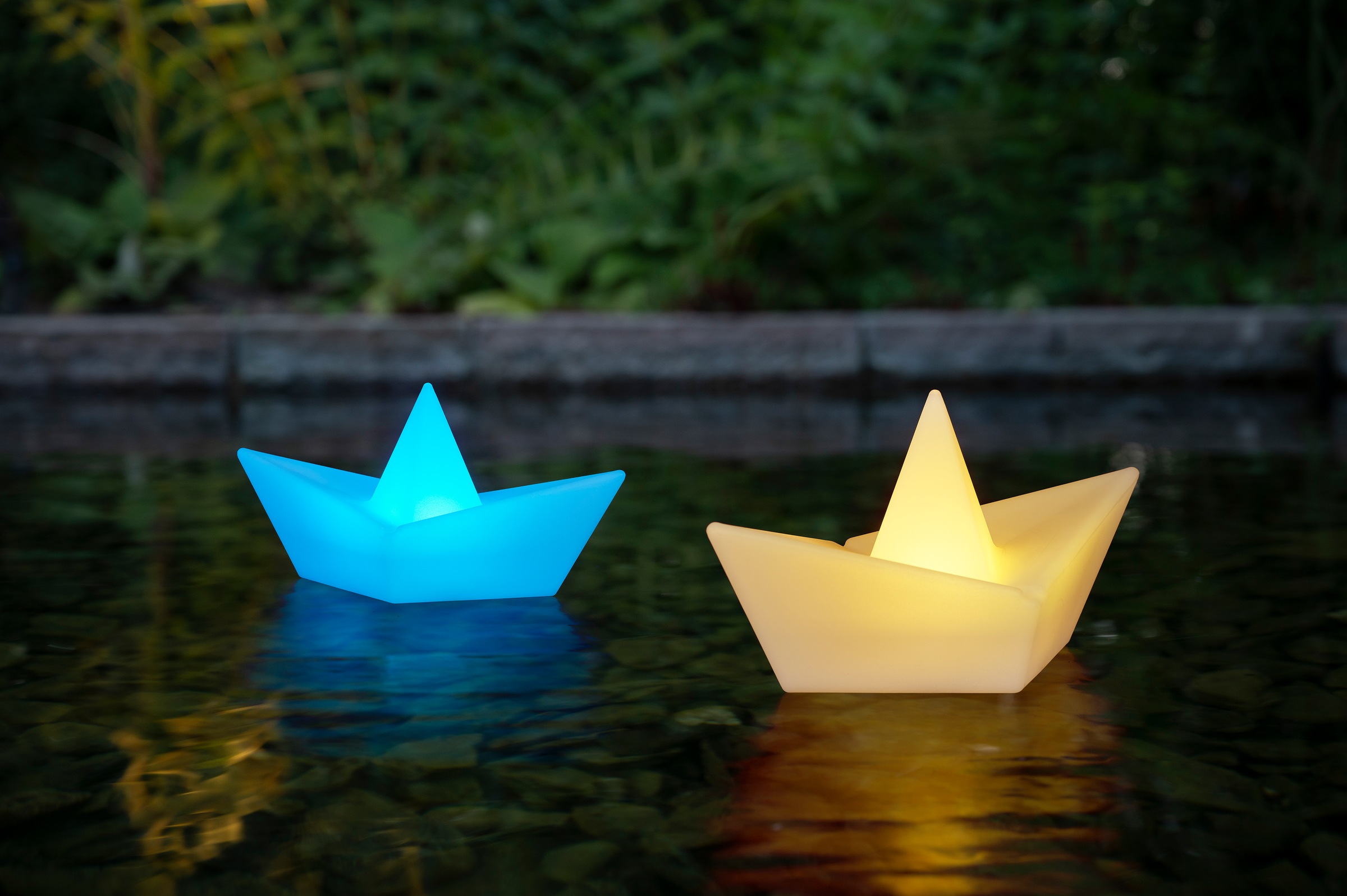 my home LED Solarleuchte "Quinlan, 2er Set LED-Solar Schiff", Leuchtmittel günstig online kaufen