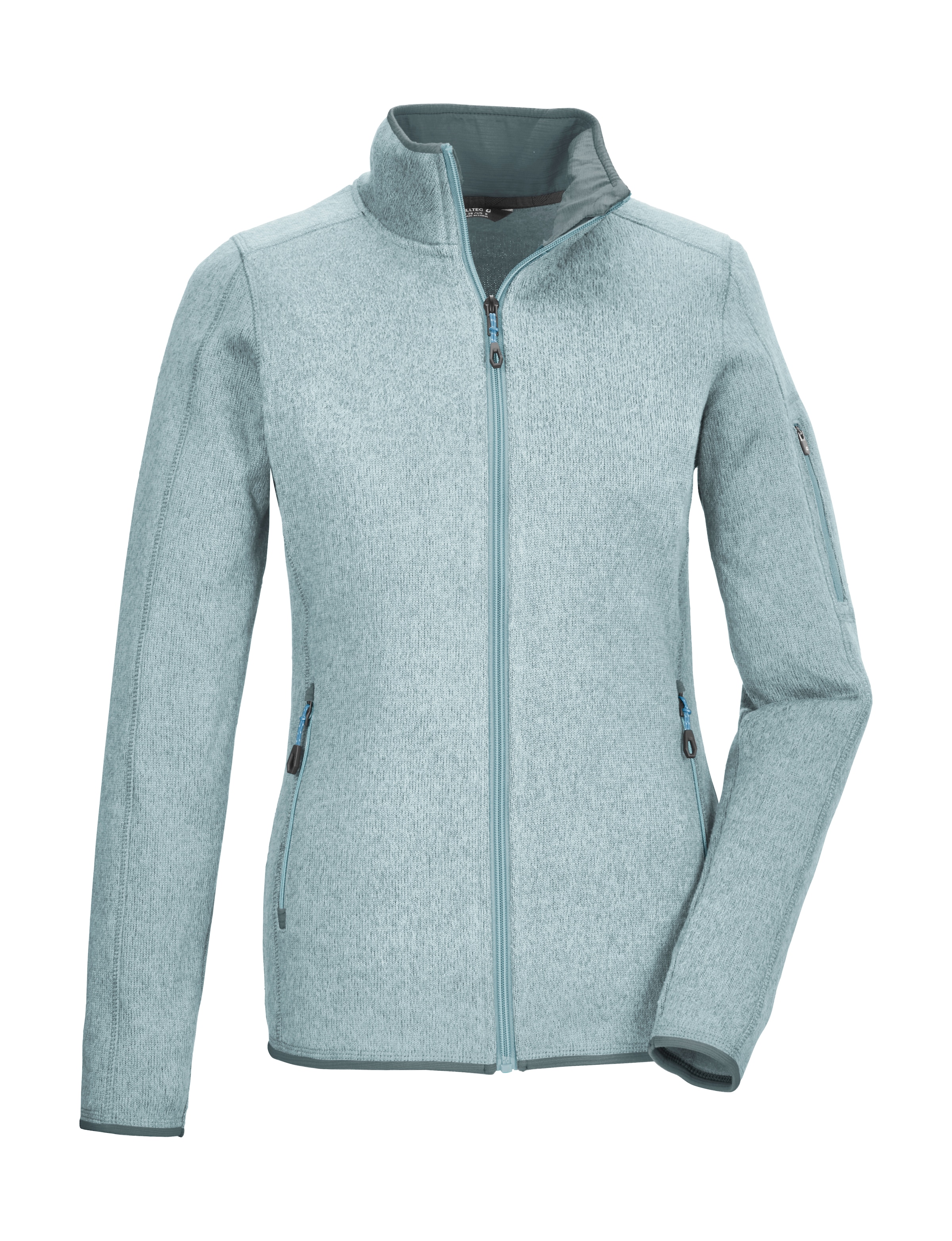 Killtec Fleecejacke "KOW 111 WMN KNT FLC JCKT", Strickfleecejacke, Melange- günstig online kaufen