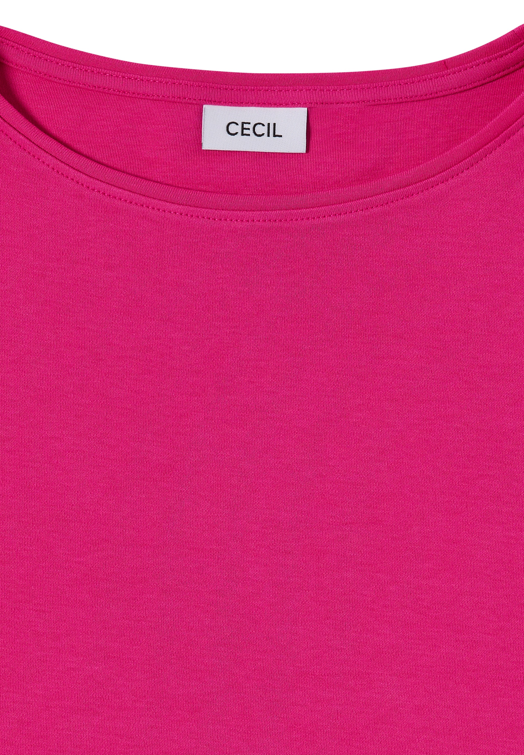 Cecil Langarmshirt aus reiner Baumwolle