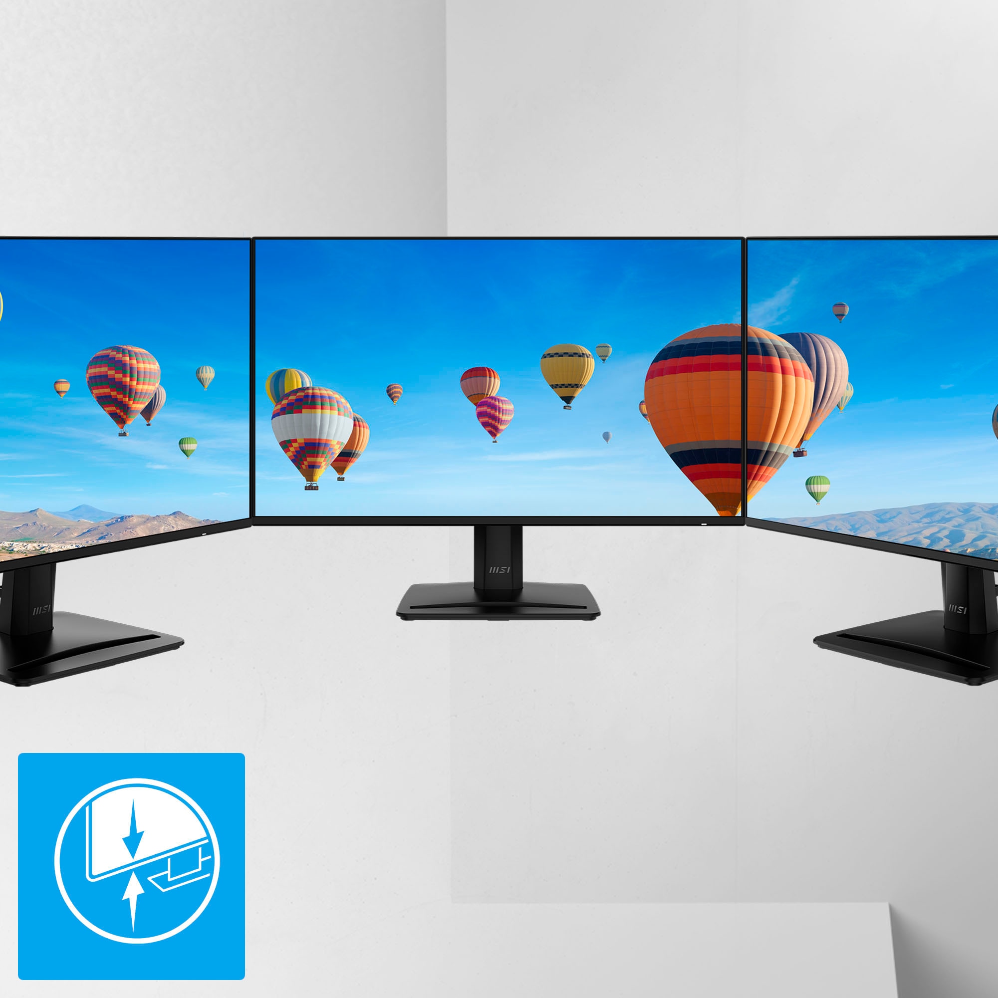 MSI LED-Monitor »PRO MP242 E14A« 61 cm/24 ″  1920 x 1080 px Full HD 1 Reaktionszeit 144 Hz