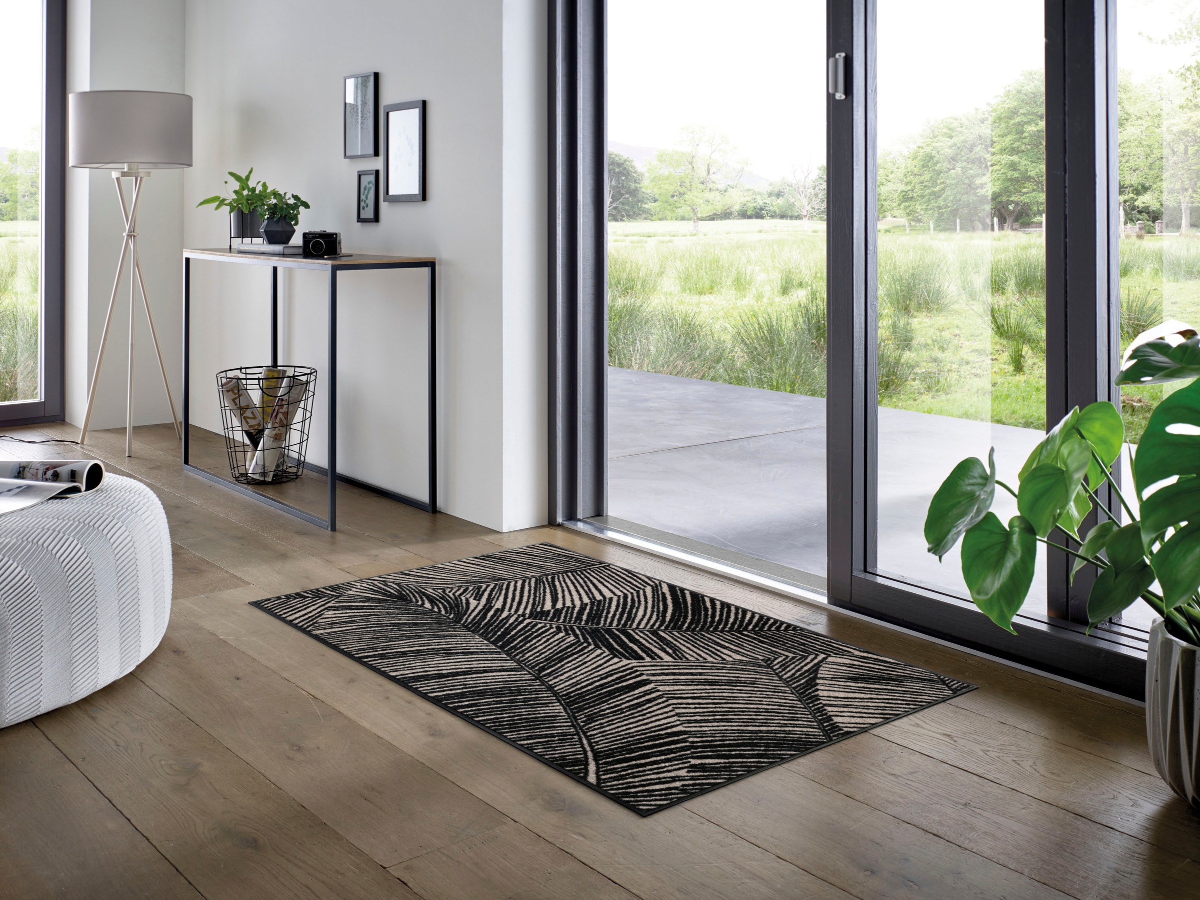 wash+dry by Kleen-Tex Teppich "Fernetic" rechteckig 7 mm Höhe günstig online kaufen