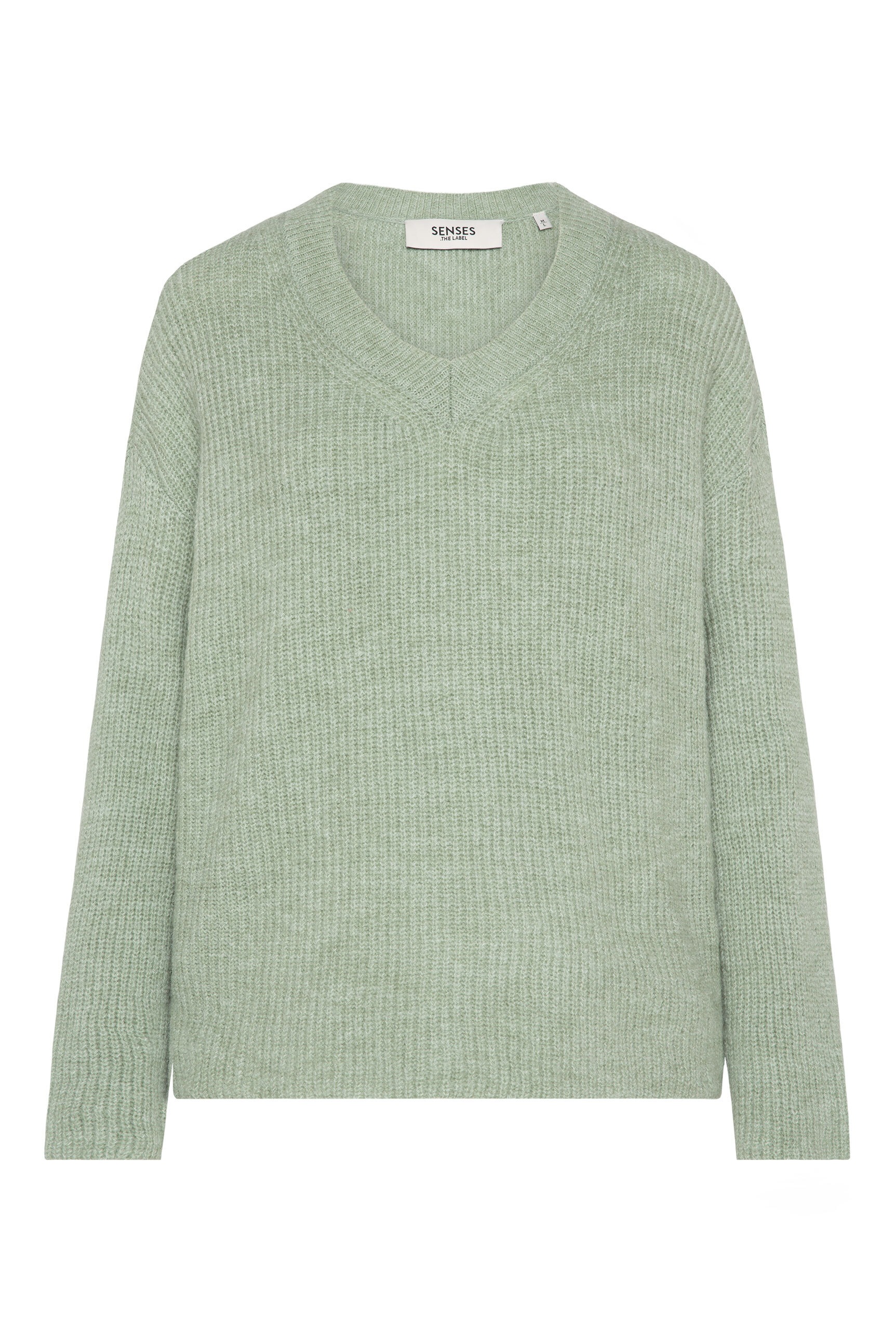 SENSES.THE LABEL V-Ausschnitt-Pullover mit V-Ausschnitt