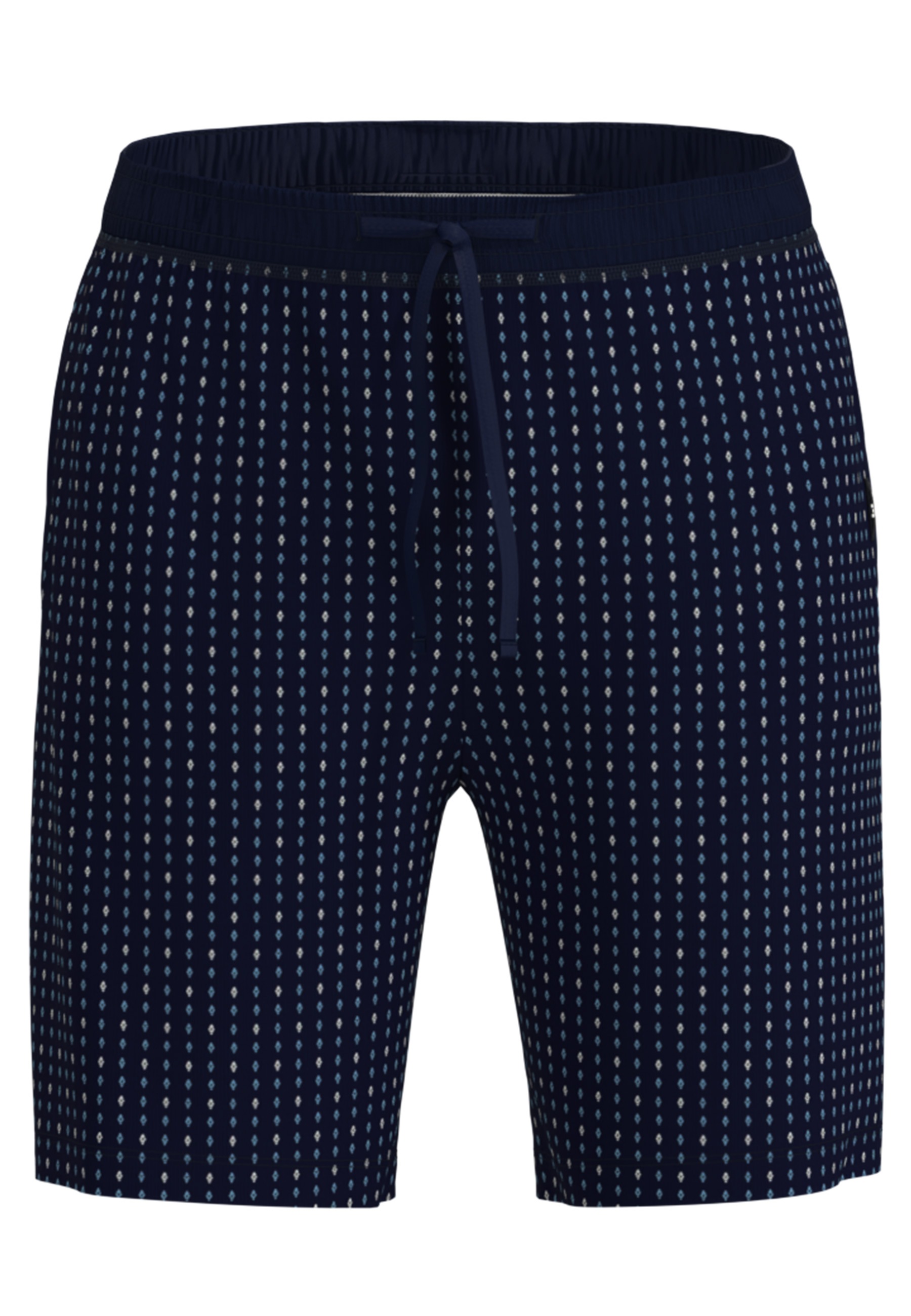 GÖTZBURG Bermudas "New York" gemustert, kurz, mit Kordelzug, Baumwolle günstig online kaufen