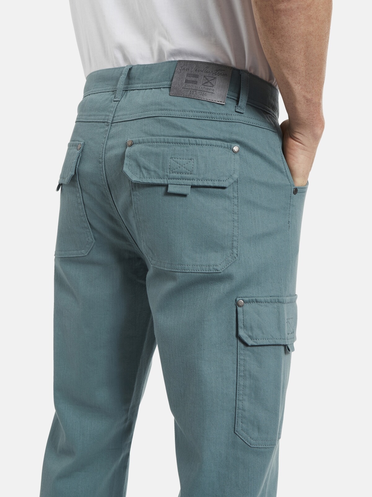 Jan Vanderstorm Cargojeans »Tiefbundjeans TUURE«