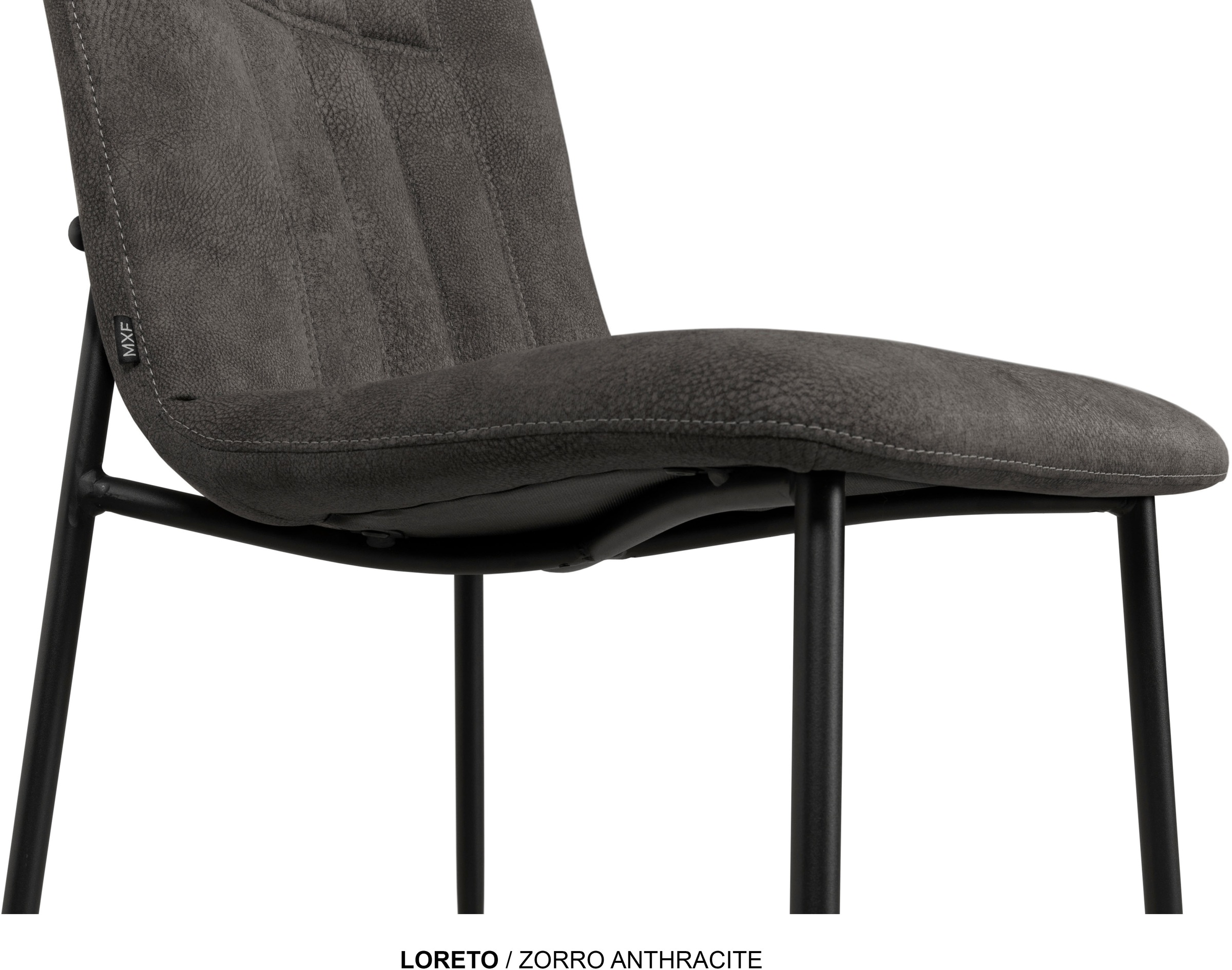 OMG Design Esszimmerstuhl »Loreto« (Set) 2 Stk.Schalenstuhl, bequem gepolstert, Esszimmerstuhl