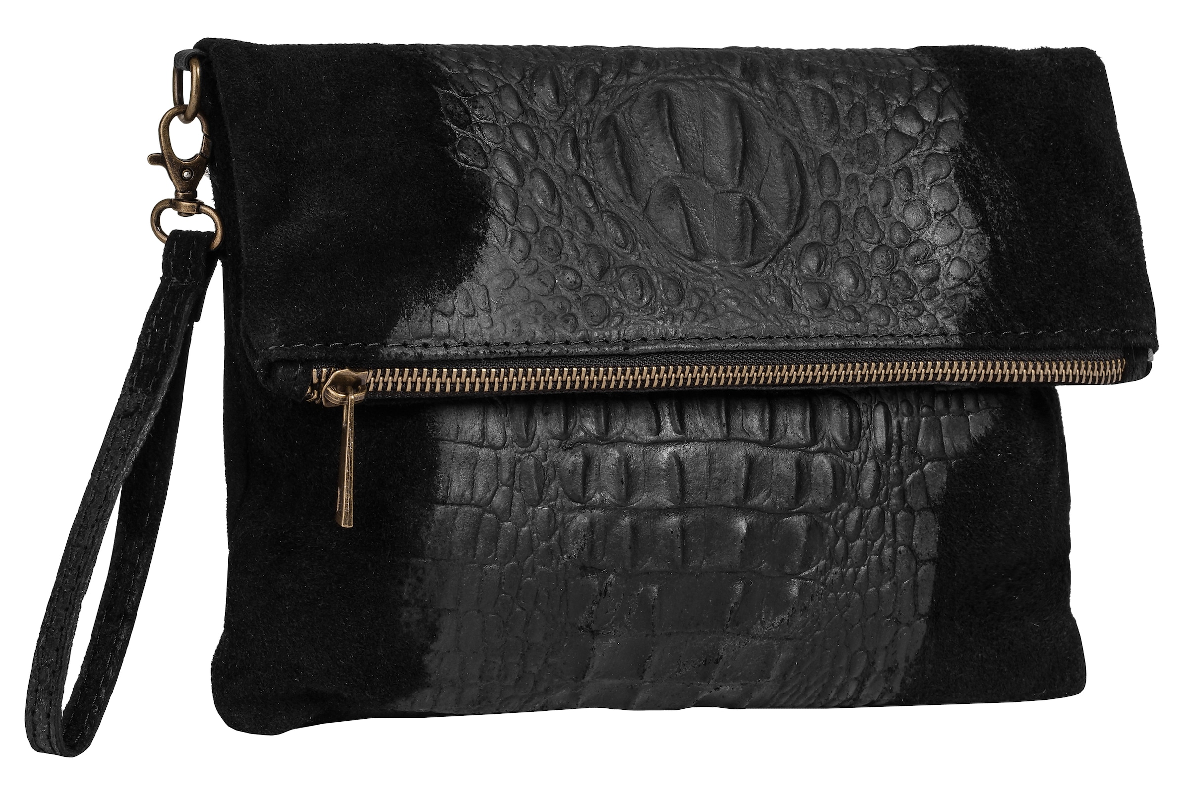 Samantha Look Abendtasche, echt Leder, Made in Italy