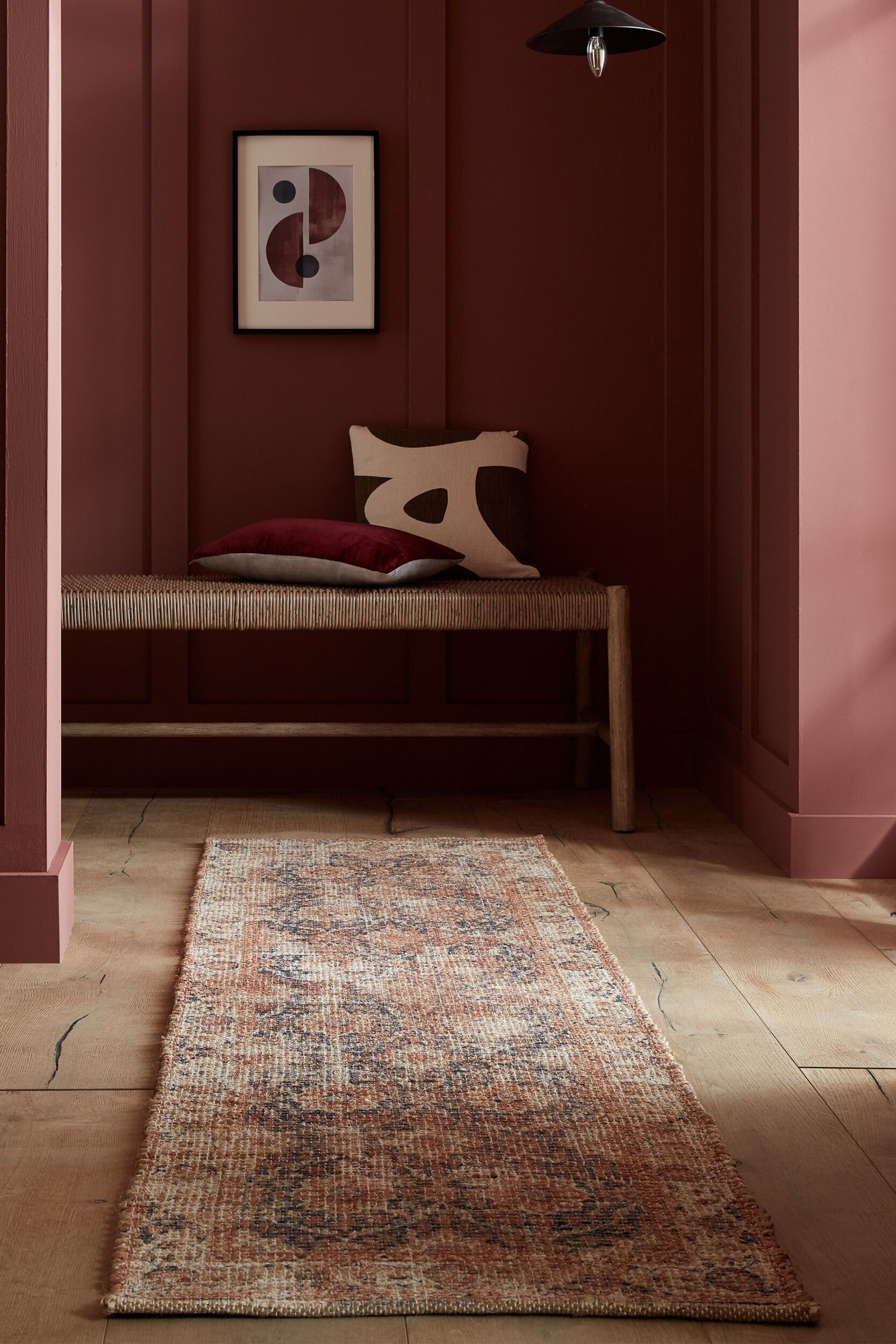 FLAIR RUGS Teppich »Miley Jute«, rechteckig, 8 mm Höhe, Jute Teppich