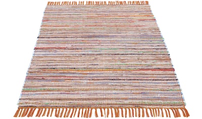 carpetfine Teppich »Kelim Chindi«, rechteckig, 6 mm Höhe, Flachgewebe Wendeteppich mit... kaufen