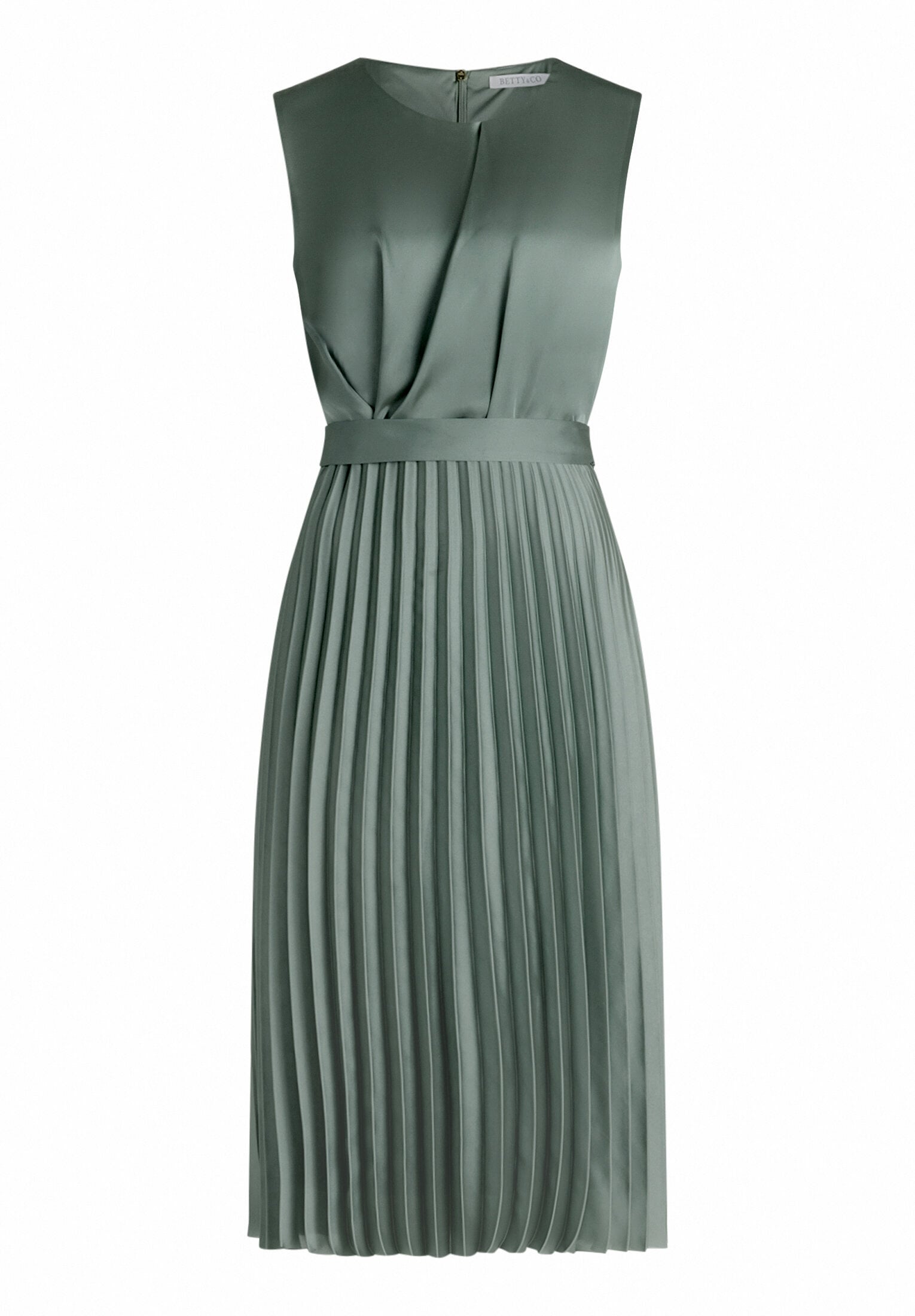 Betty&Co Midikleid »Damen mit Plissee« Ohne Tasche Plissee