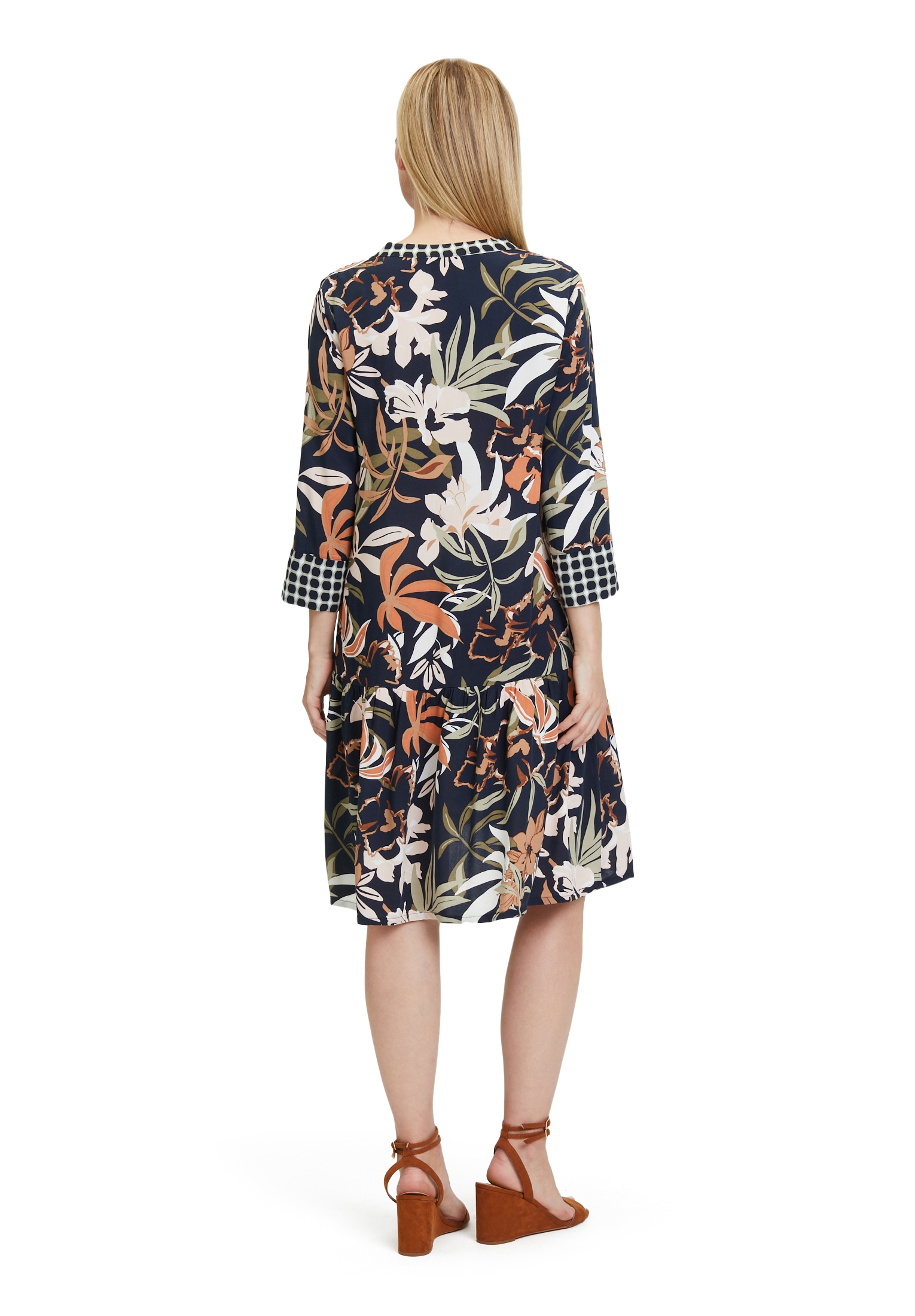 Betty Barclay Sommerkleid »Betty Barclay Stufenkleid mit 3/4 Arm«, Druck