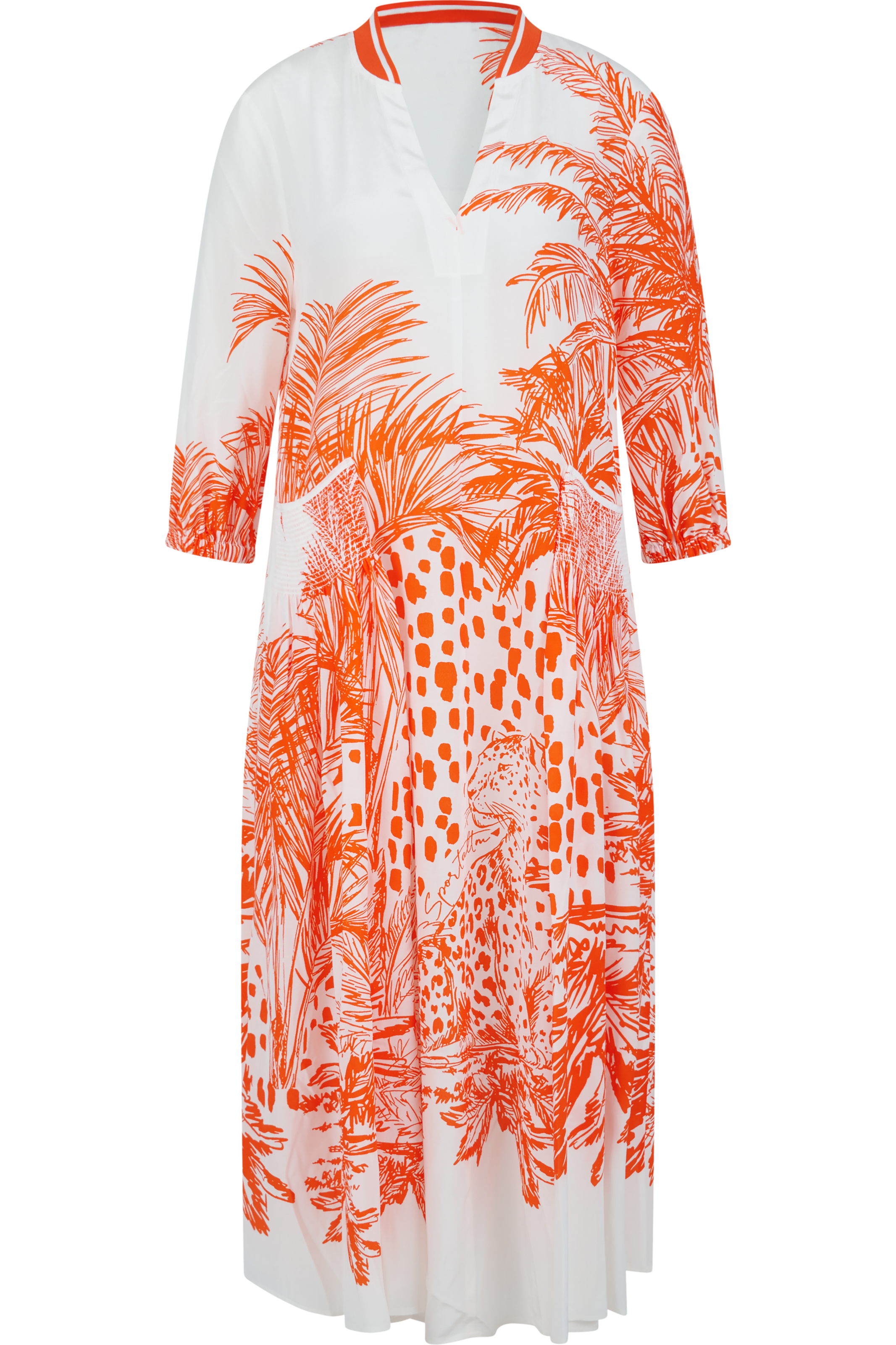 Sportalm Kitzbühel Sommerkleid Eingrifftaschen Regular fit mit V-Ausschnitt günstig online kaufen