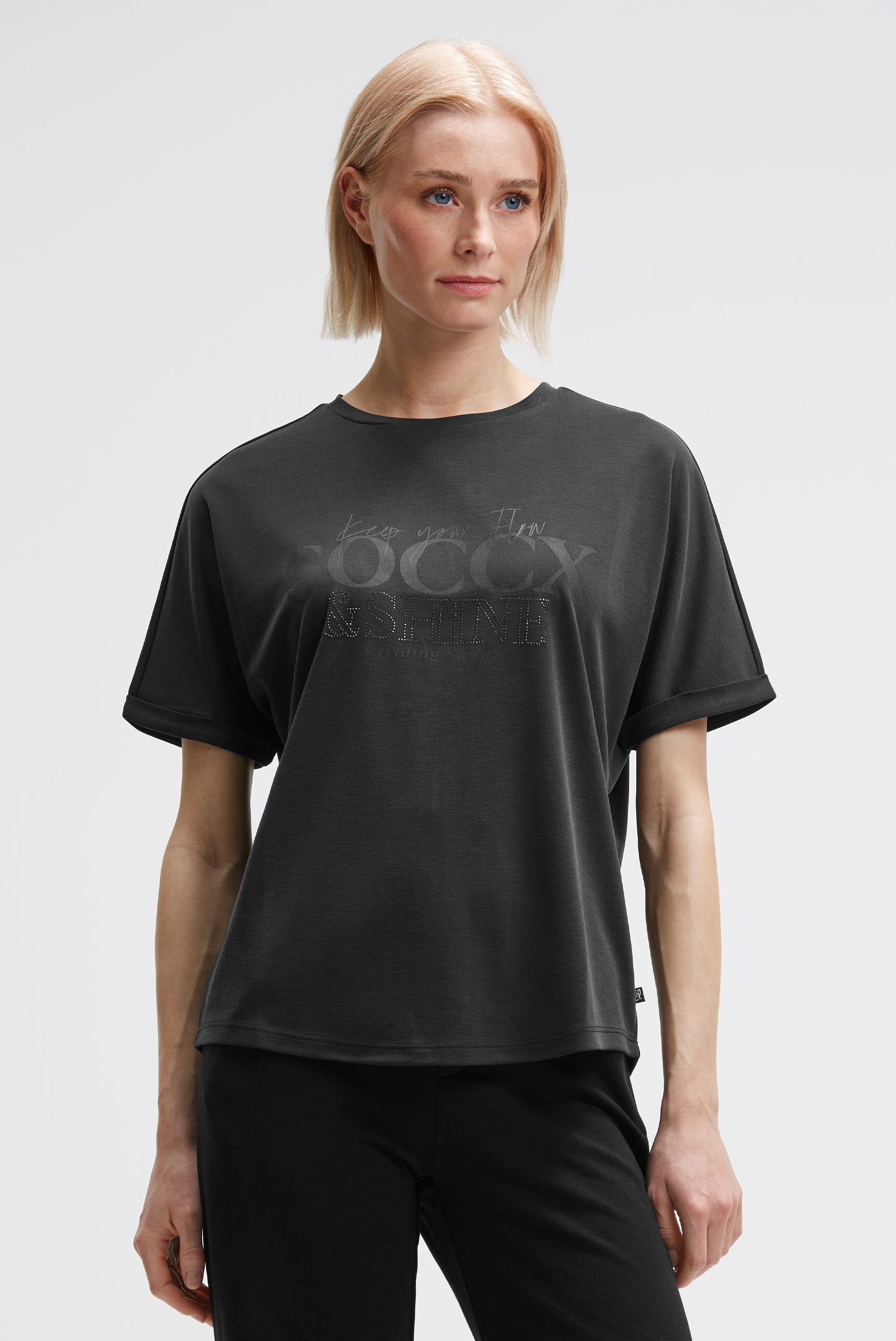 SOCCX Rundhalsshirt, mit Fledermausärmeln günstig online kaufen
