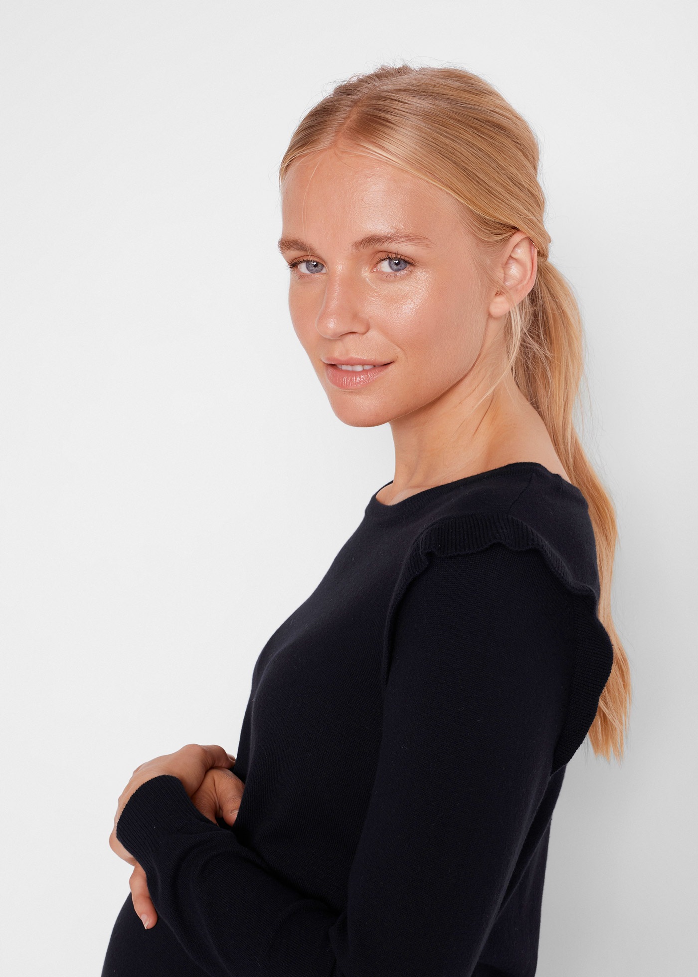 Thumbnail - bonprix Umstandskleid "Umstandskleid aus weichem Strick" Umstandskleid aus weichem Strick