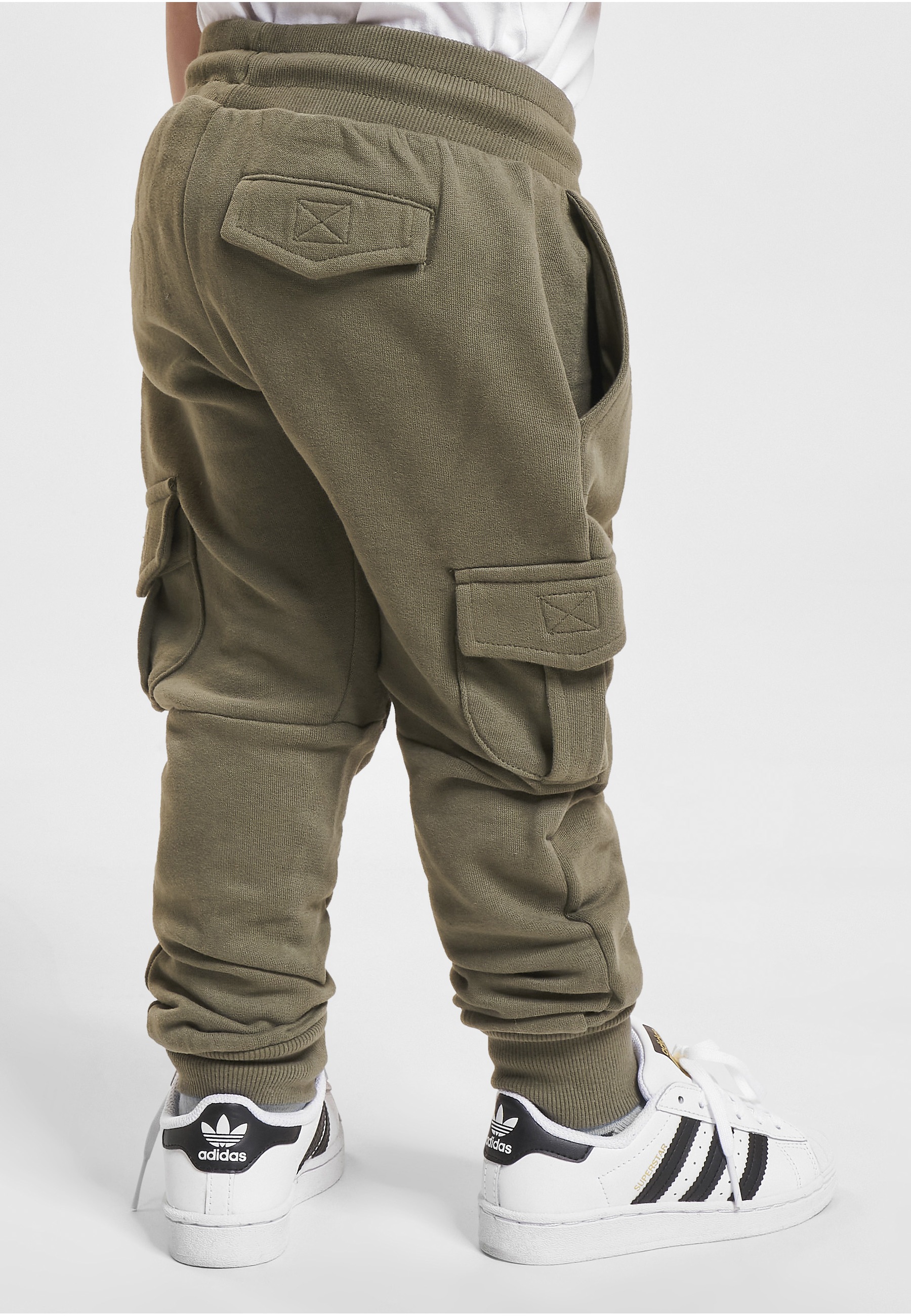 URBAN CLASSICS Cargohose »Urban Classics Herren Boys Fitted Cargo Sweatpants«